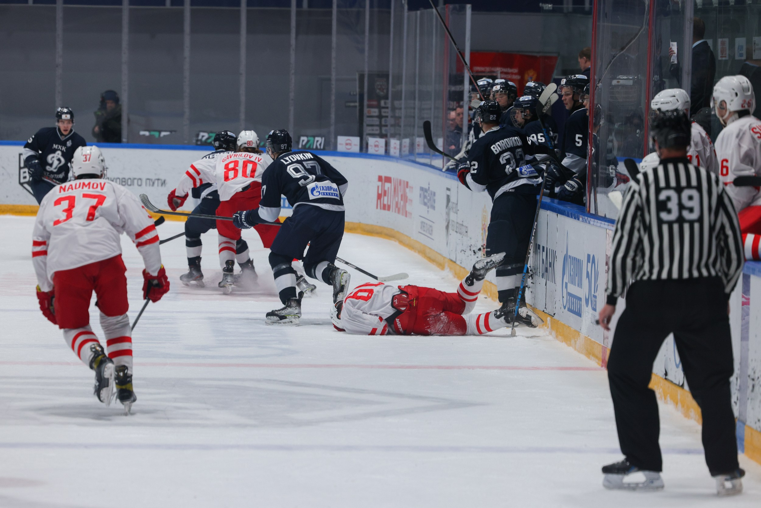 МХК Динамо — МХК Спартак. Фотограф Александр Заломаев