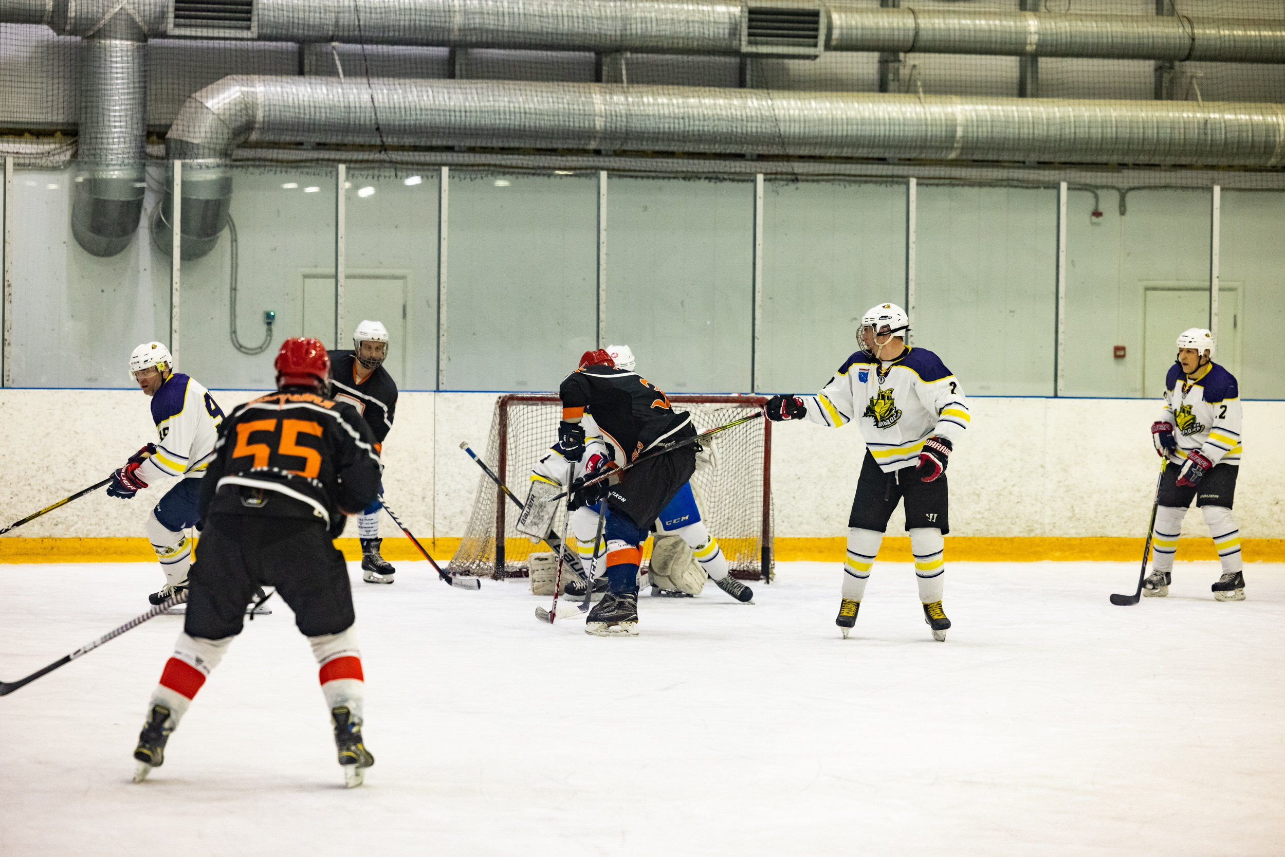 ХК Бульдозер — ХК Добрыня. Фотограф Александр Заломаев