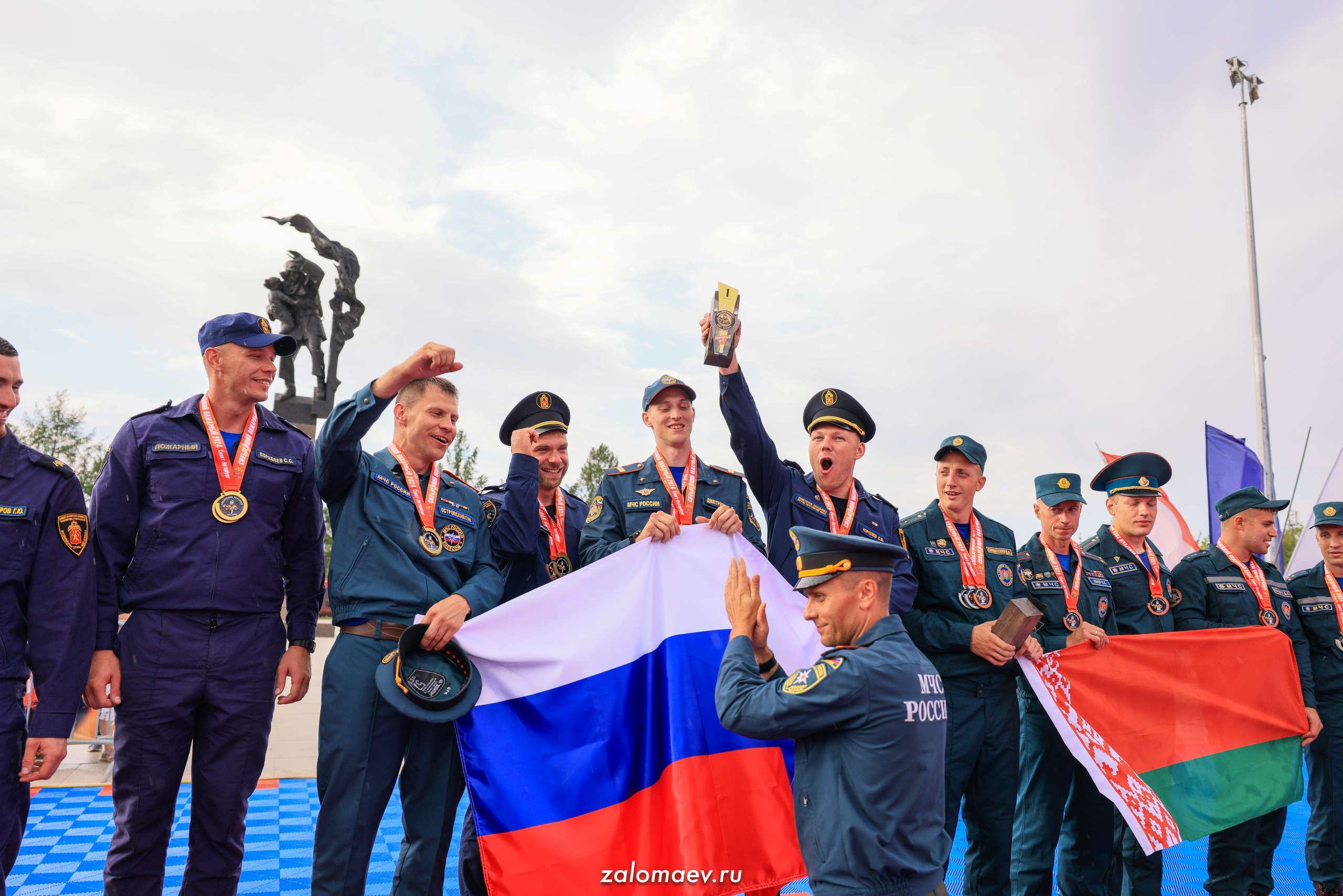 Сильнейший пожарный. Фотограф Александр Заломаев