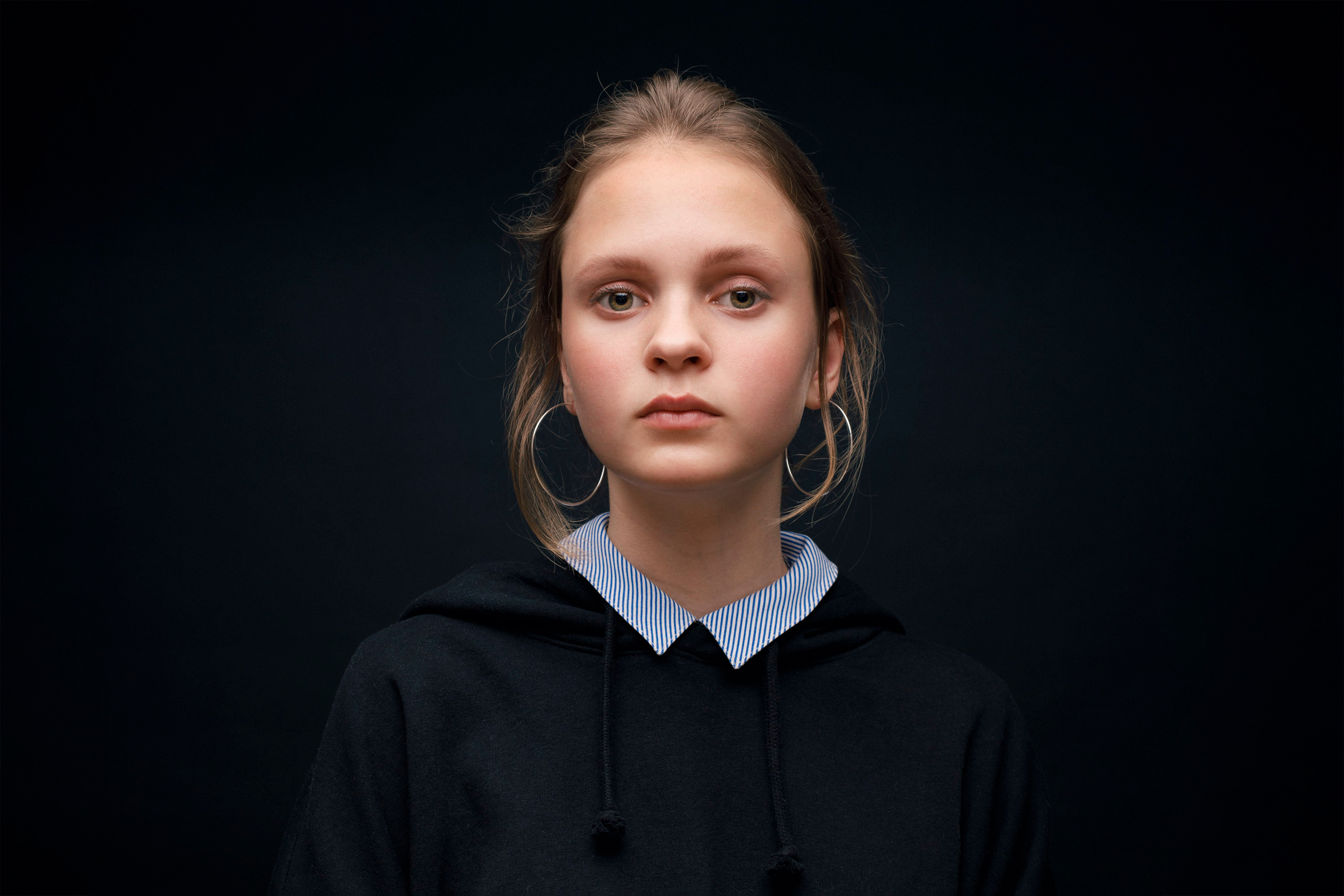 Портретная фотосессия в студии. Фотограф в Новосибирске