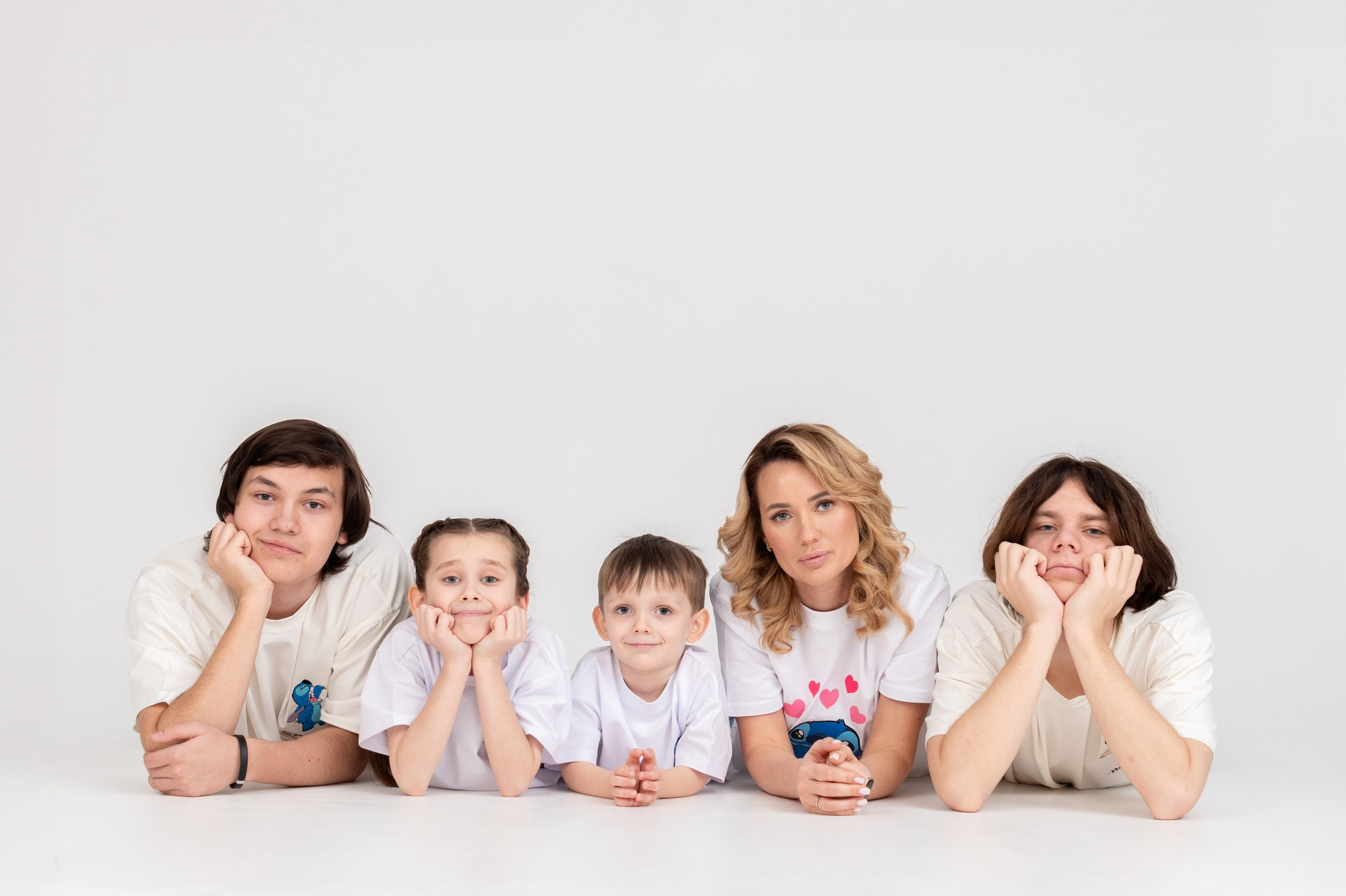 Анна с детьми. Фотограф