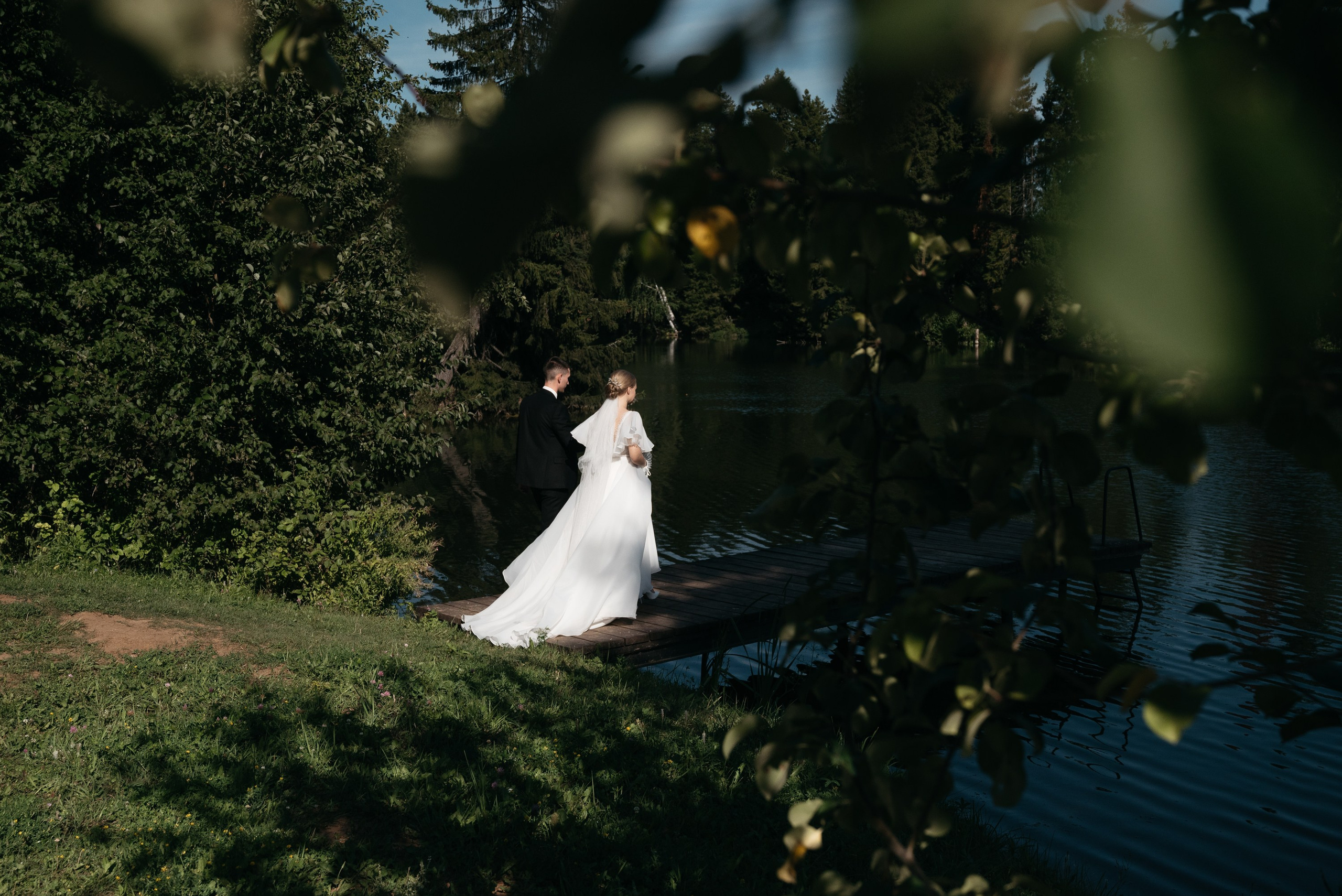 Мотоцикл на свадьбе. Свадебный фотограф Ижевск Петр Шишков