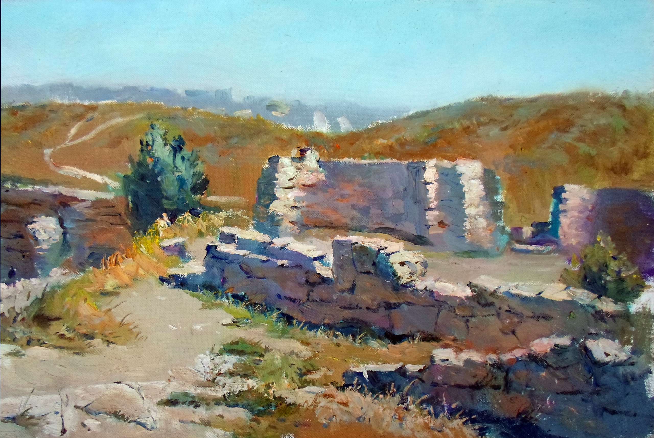 Пейзажи. Голивец Денис дальневосточный художник-творец в Санкт-Петербурге