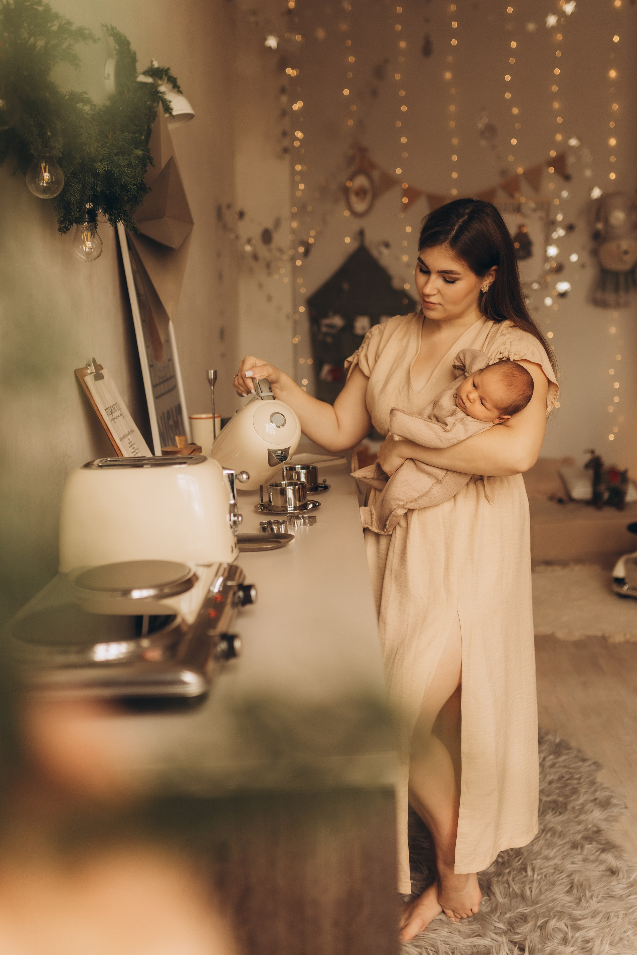 Мама и малыш. Первый месяц вместе. Фотограф в Ставрополе Svetlana Matveeva