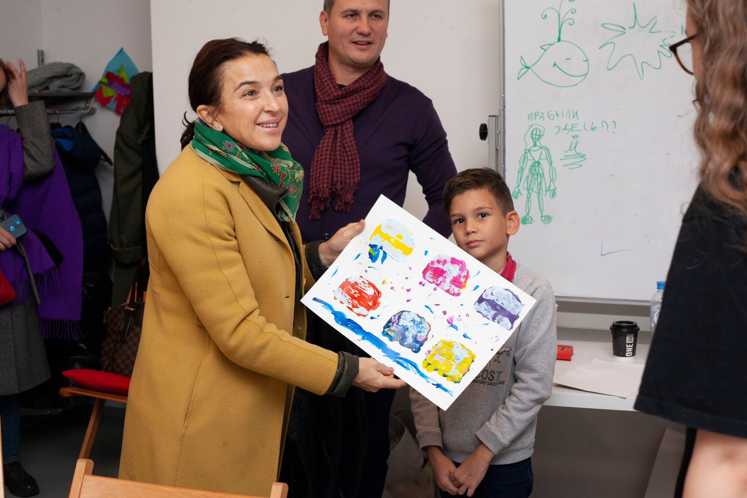 Детский мастер-класс в ММОМА. Stanislav Baryshev — People. Emotions. Atmosphere