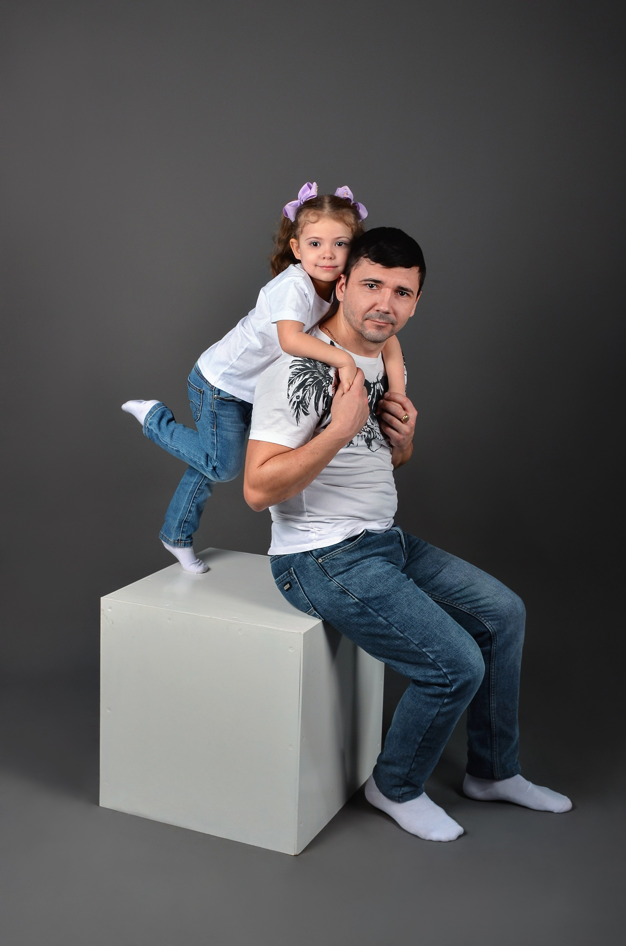 Дети с папами. Фотографы для фотосессий в Новосибирске