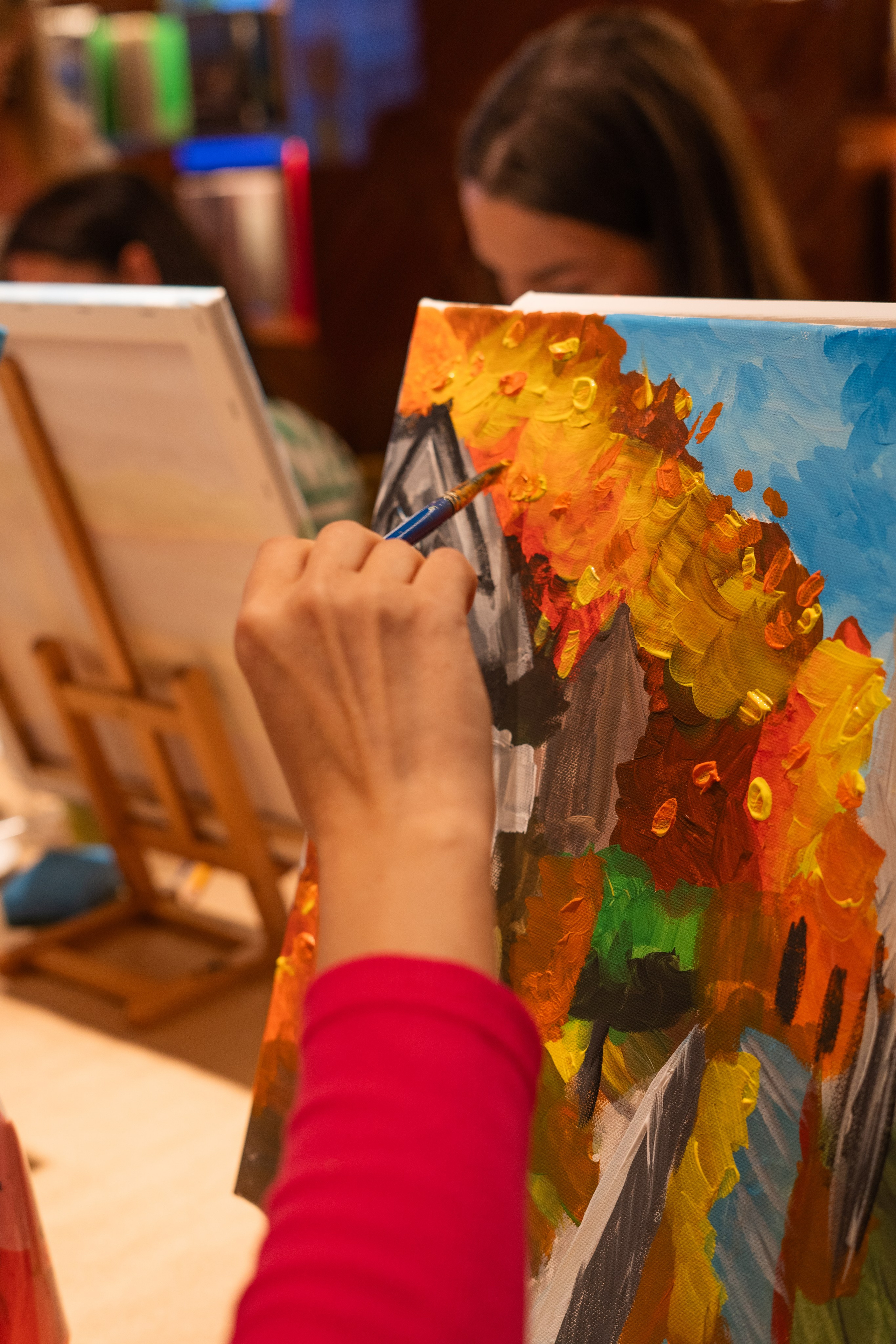 Корпоратив Teach Me Art 3. Портретный фотограф в Москве и Санкт-Петербурге Арина Чех