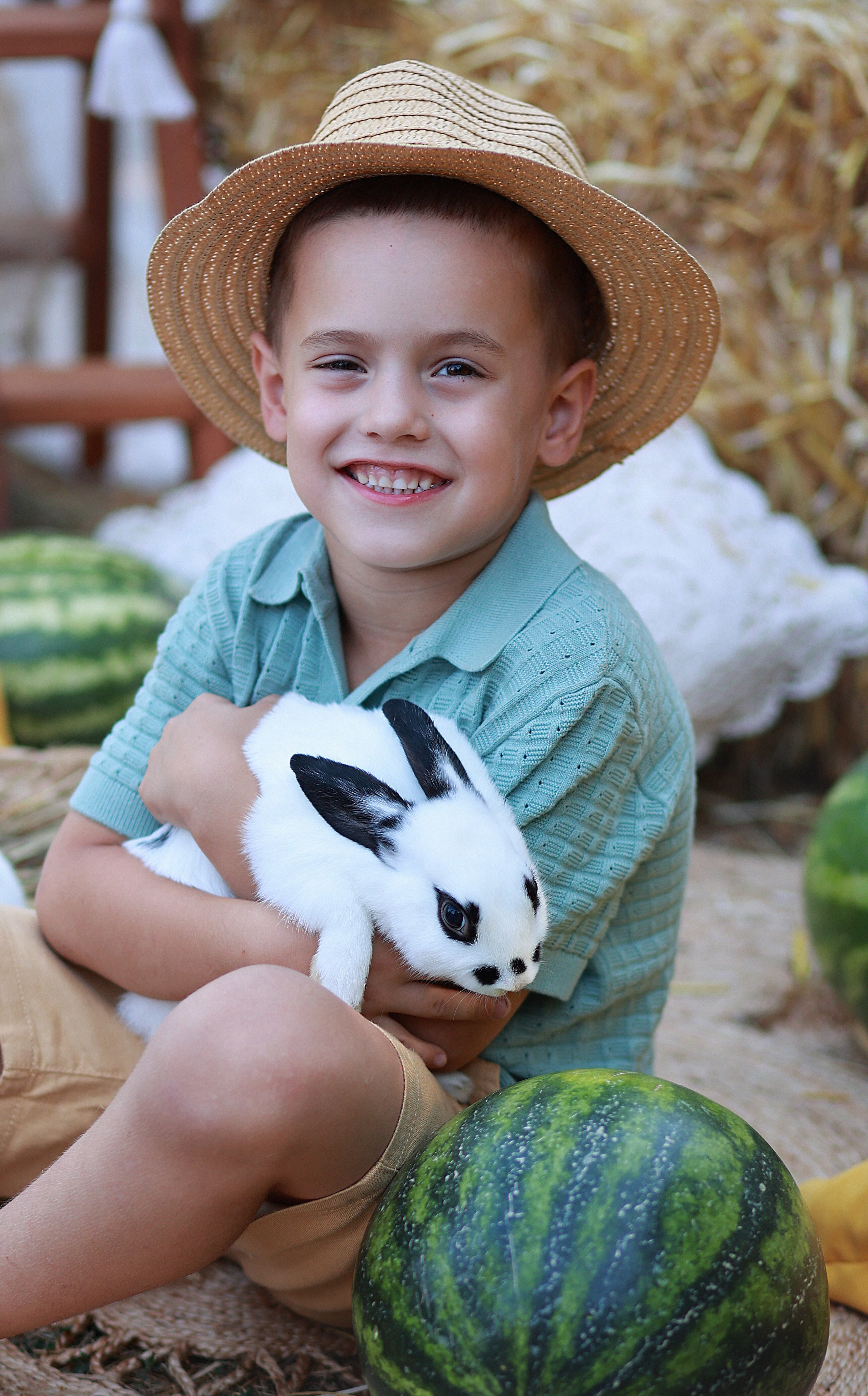 Арбузный фотодень. Детский семейный фотограф Краснодар
