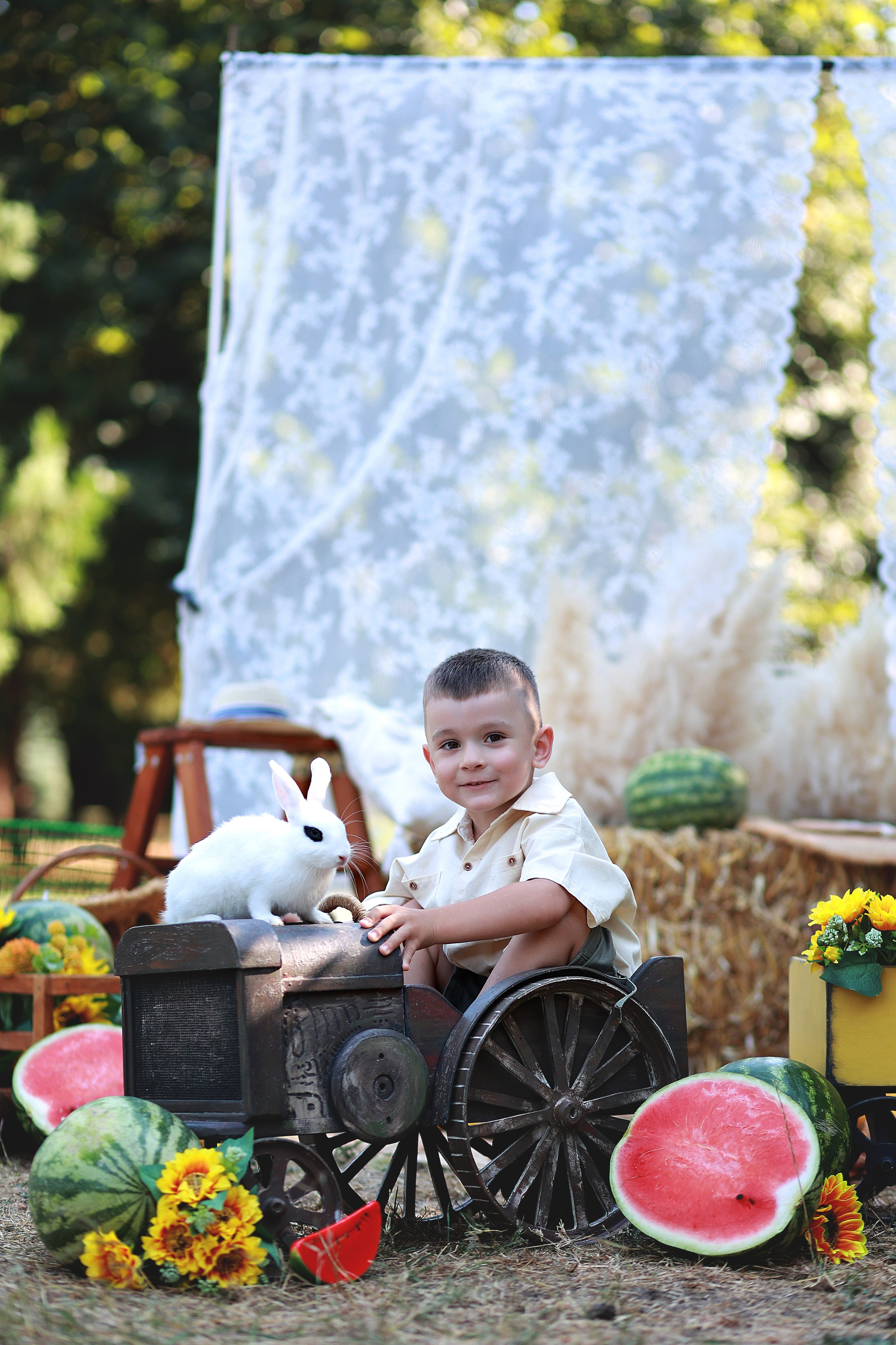 Арбузный фотодень. Детский семейный фотограф Краснодар