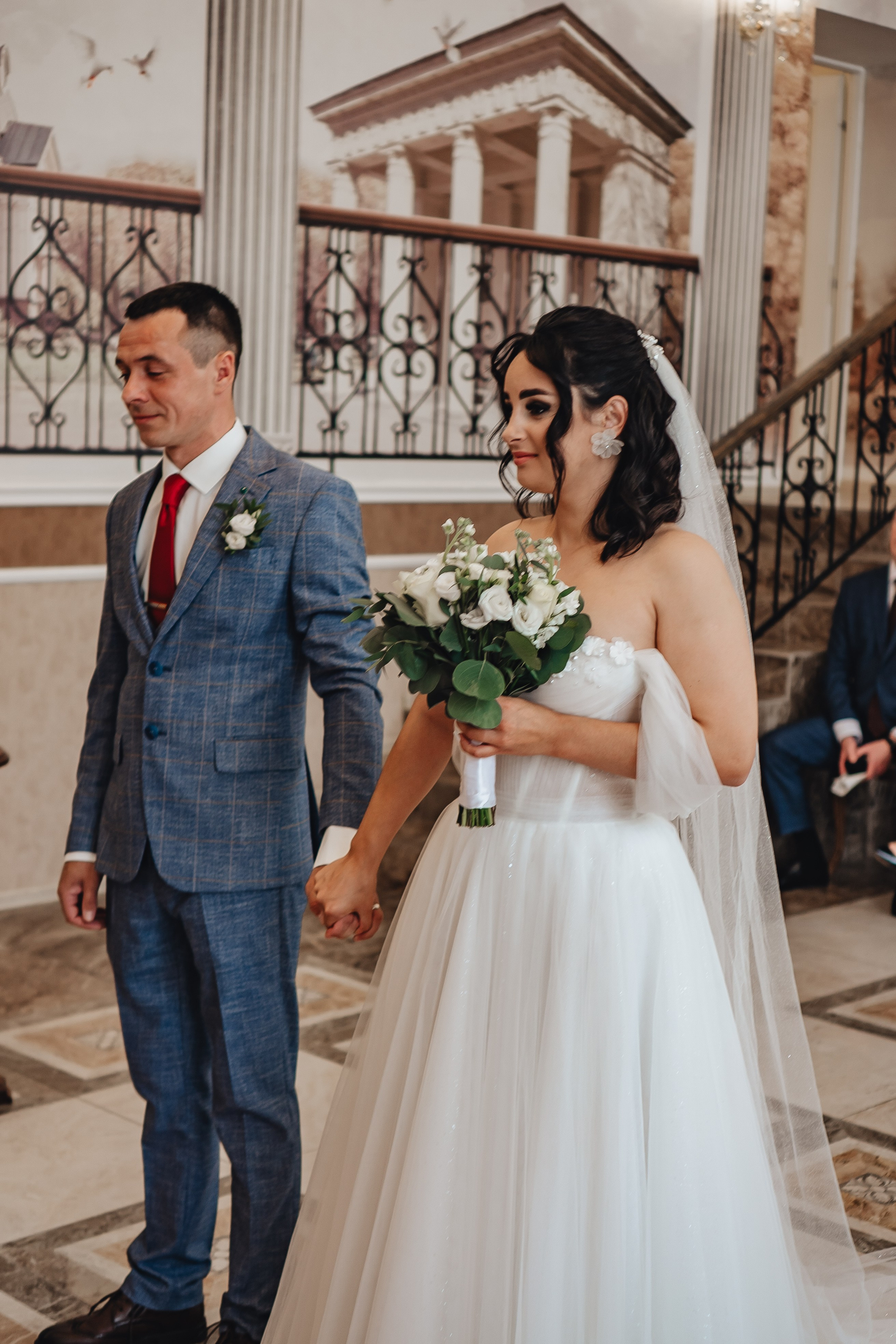 СВАДЕБНАЯ СЬЕМКА В ЗАГСЕ НА МОСКОВСКОМ ПРОСПЕКТЕ. Профессиональный фотограф, Санкт-Петербург — Виктория Богомолова