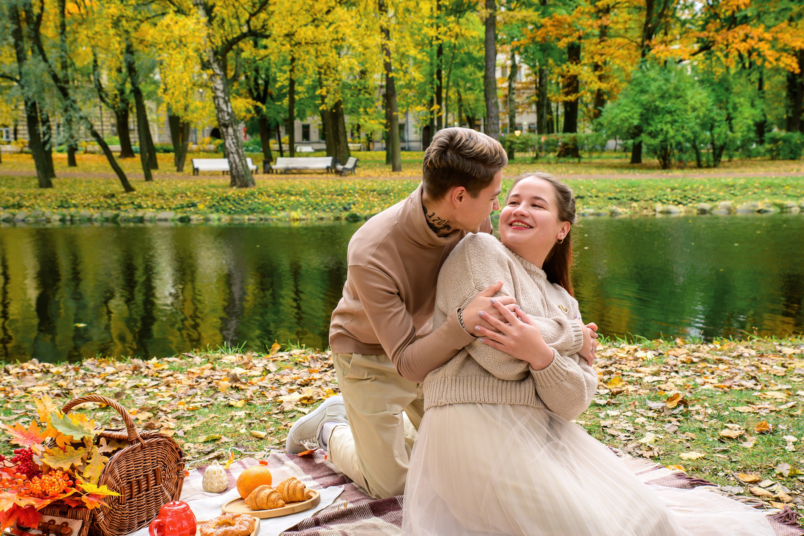 Осенний пикник. Профессиональный фотограф в Санкт-Петербурге