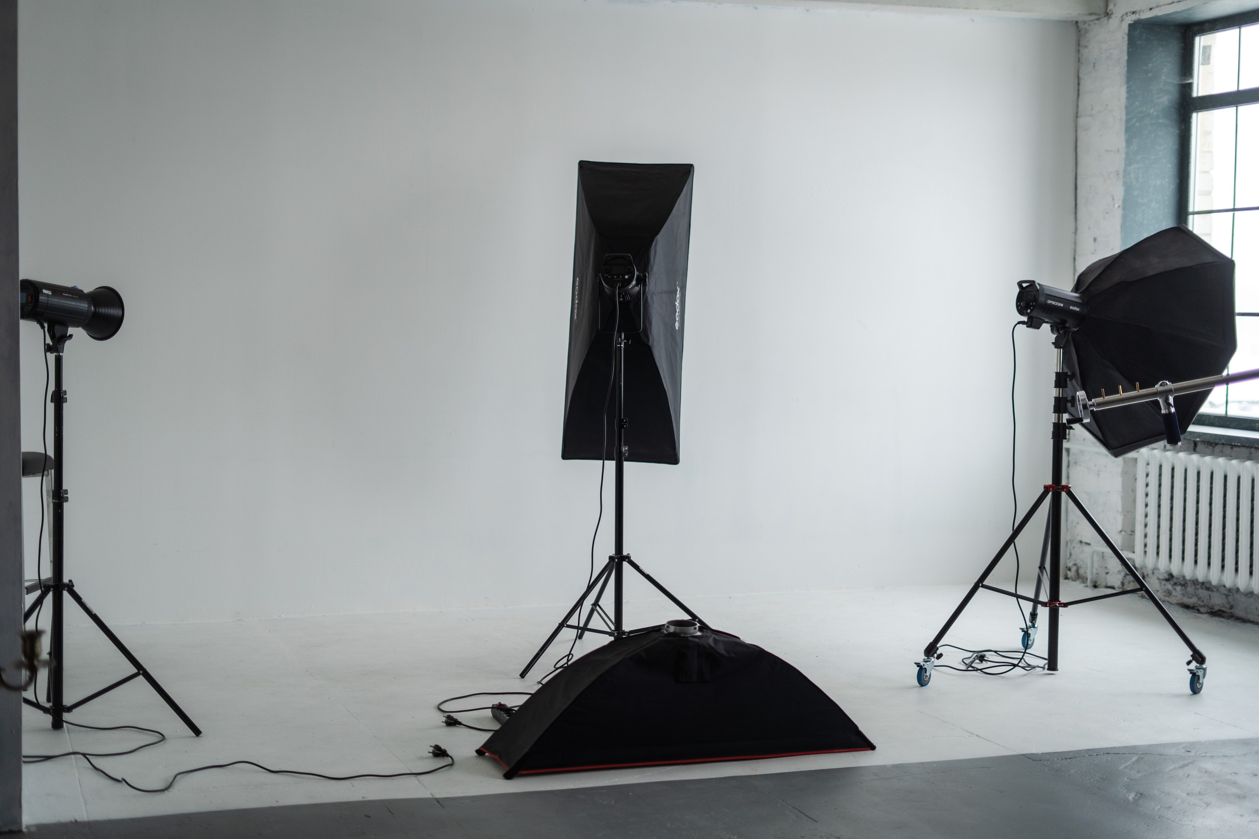 зал Дзен фотостудия «Импульс» Саратов  белая зона