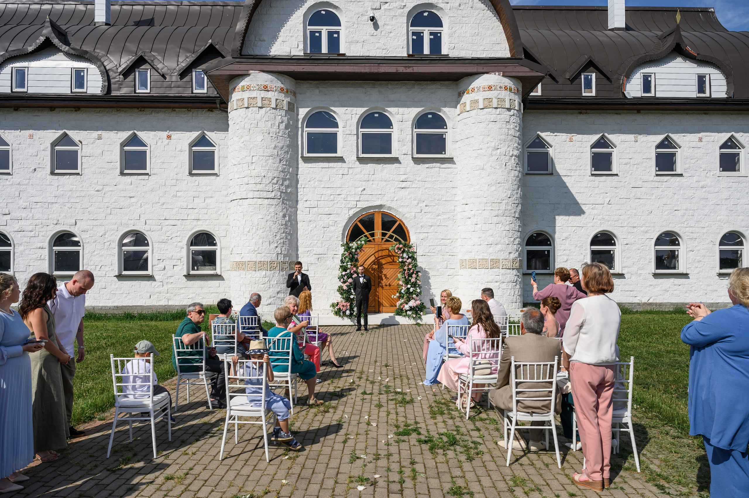 Свадьба шатер Город мастеров — Русская сказка. Свадебный фотограф Москва Юрий Кульман