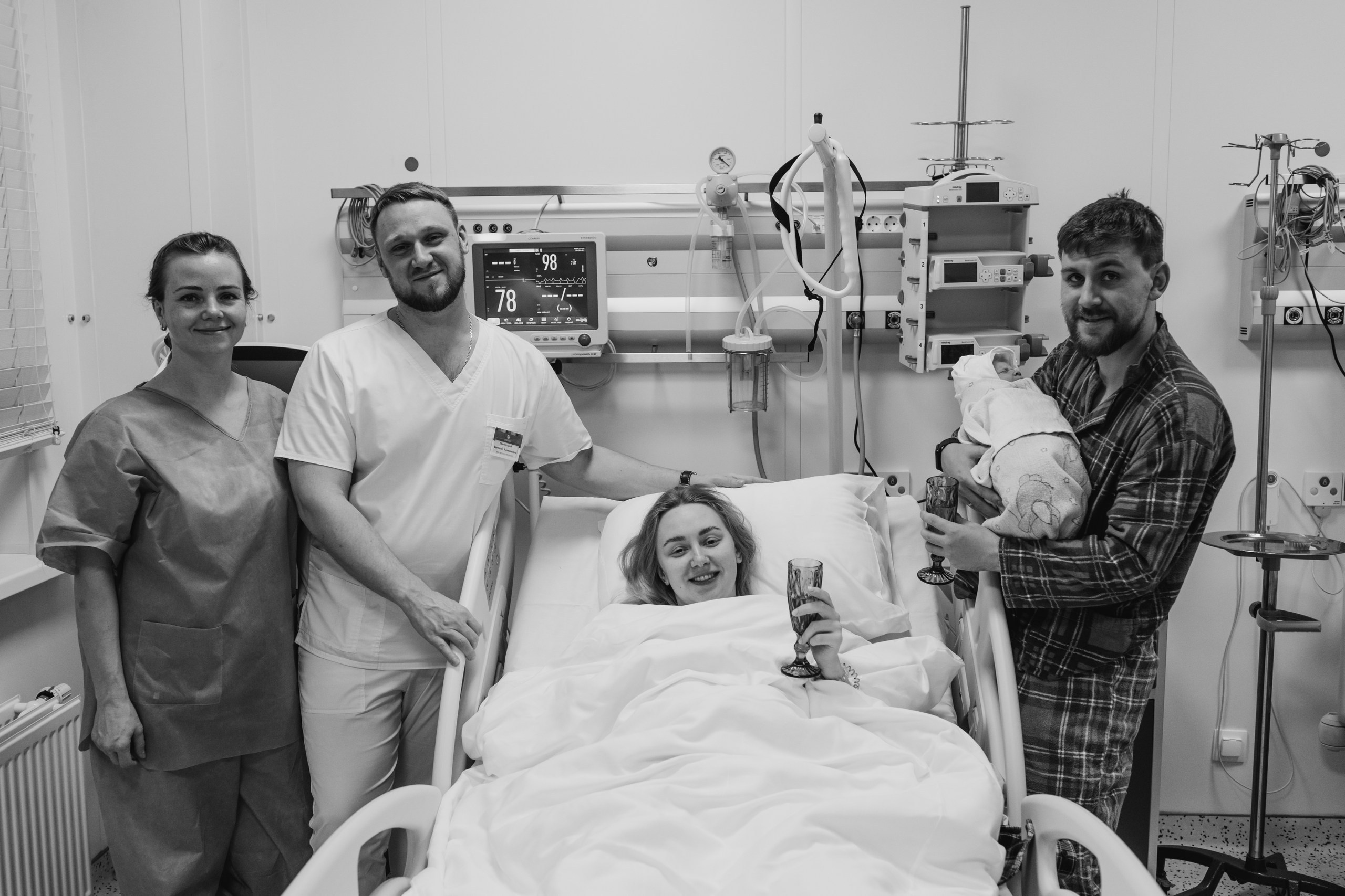 Рождение Амелии. Фотограф на роды в Санкт-Петербурге Екатерина Сысоева