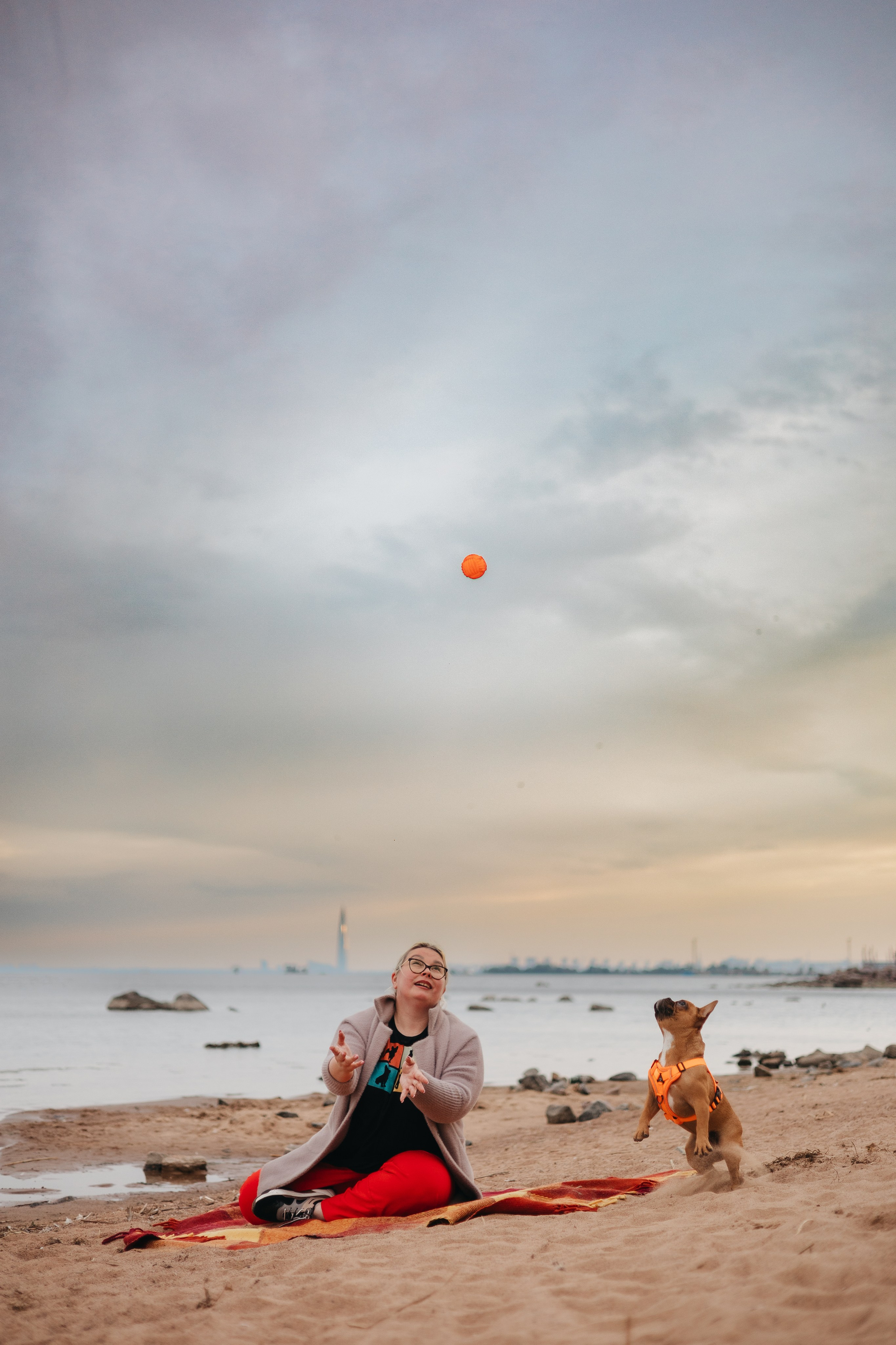 Дарья и Бонита. Фотограф животных Евгения Верцинская