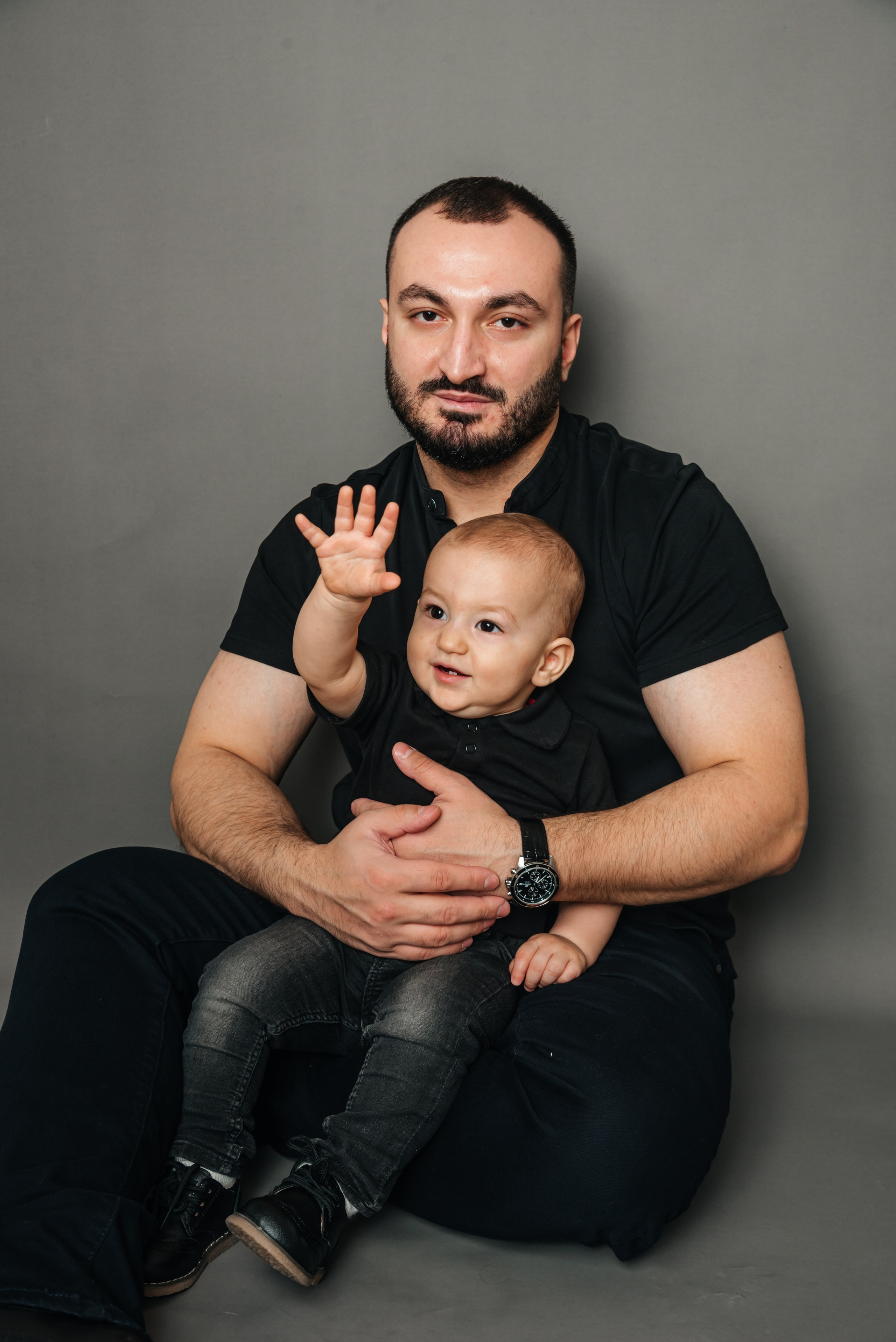 Годовасие в студии. Свадебный и семейный фотограф в Москве Елена Брюханова