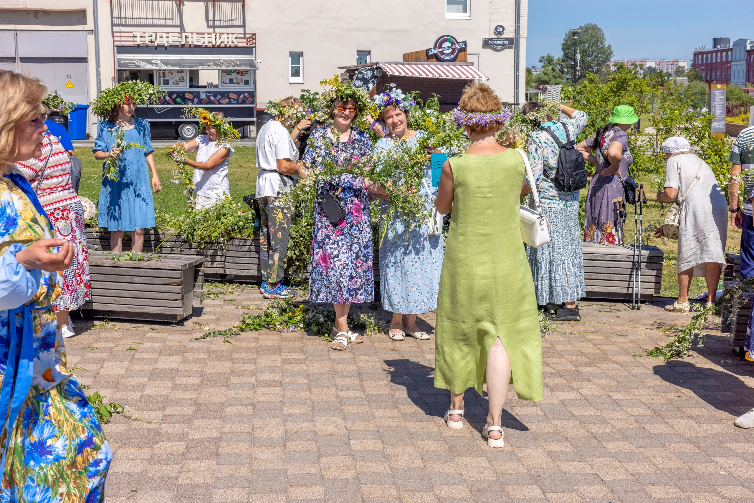 Фестиваль «Ромашковый хоровод». Северная ходьба. Фотограф в Туле Крупский АнДРей. Фотостудия «КАДР71» в Туле
