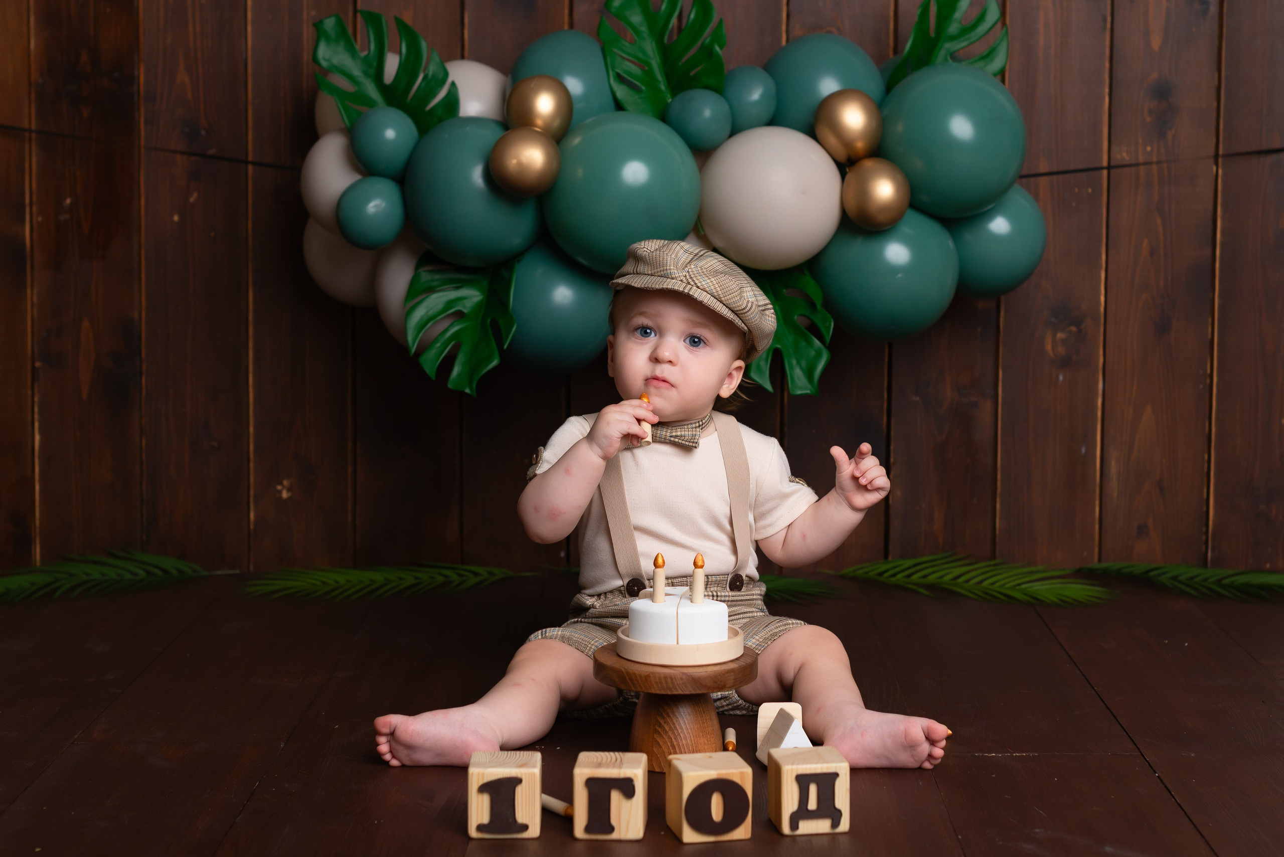 Фотосессия на годик мальчику. Детская фотостудия «Мандаринка» | Детский фотограф Краснодар