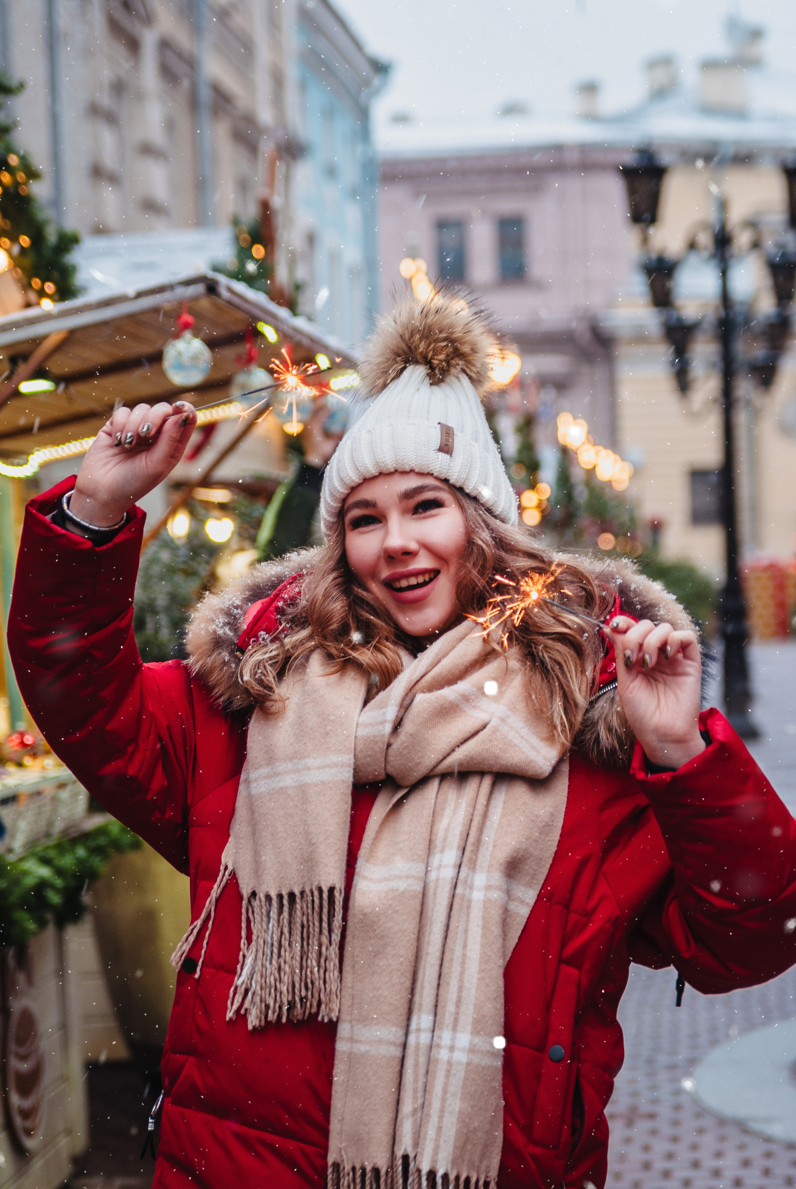 Полина новогодняя. Фотограф в Санкт-Петербурге Лилия Каурова