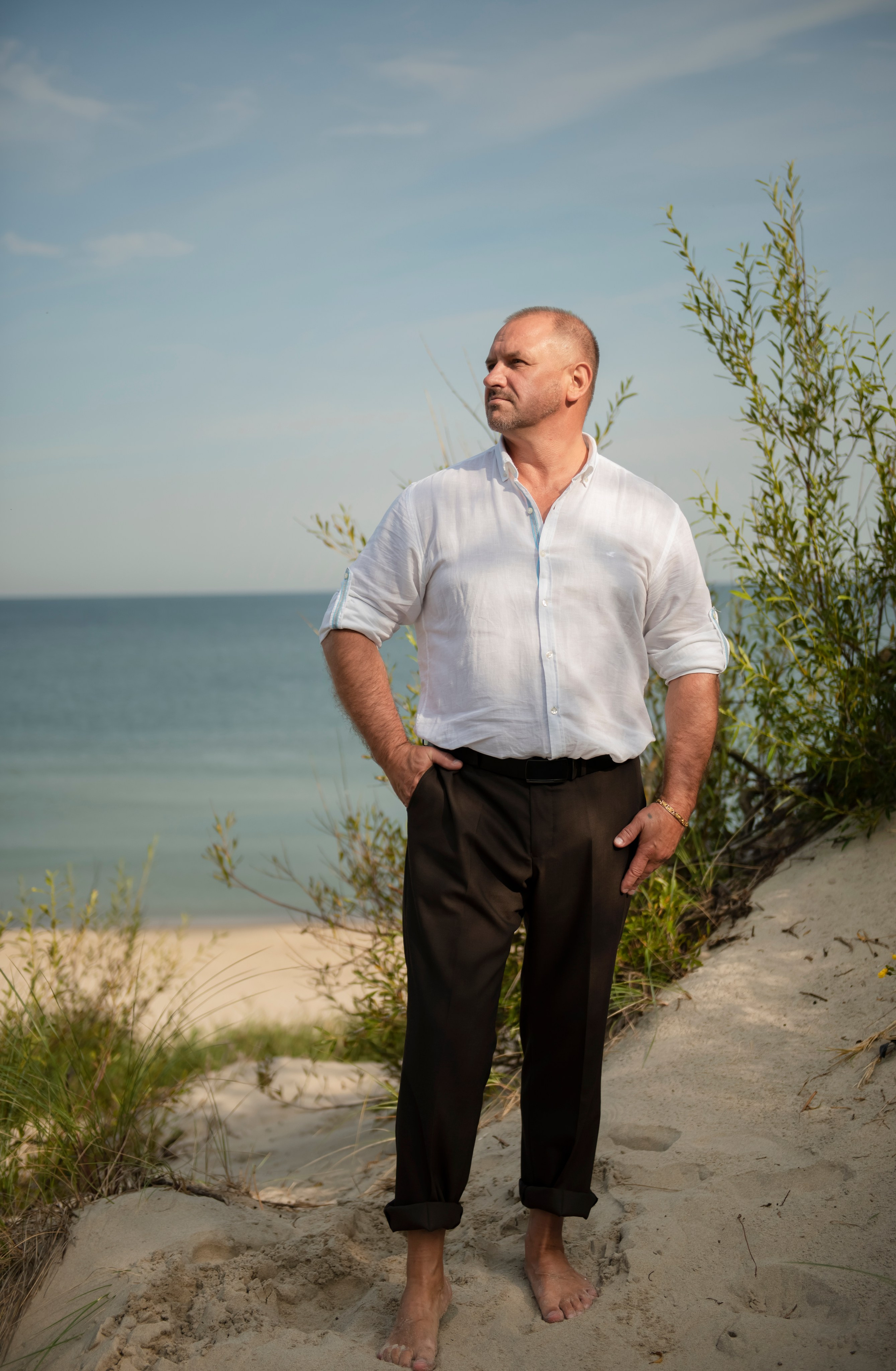 Семейная съёмка на берегу моря. Фотограф Зеленоградск