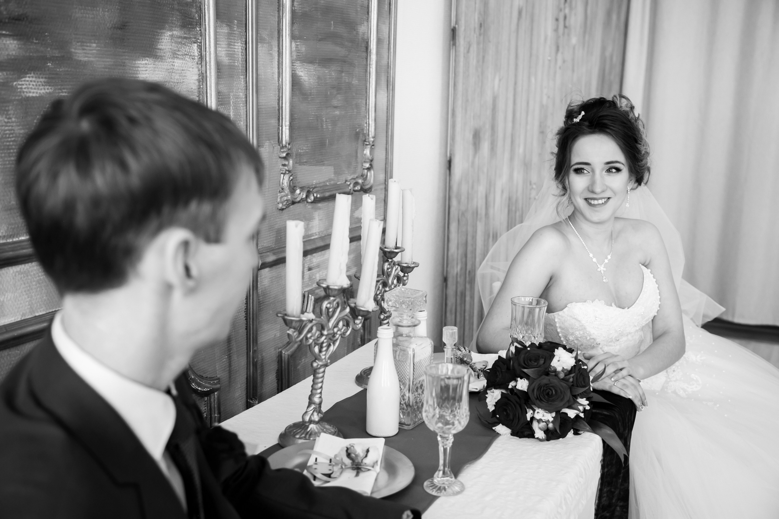 Свадьба Ч/Б. Свадебный фотограф, видеограф в Самаре, Самарской области. Видеосъемка