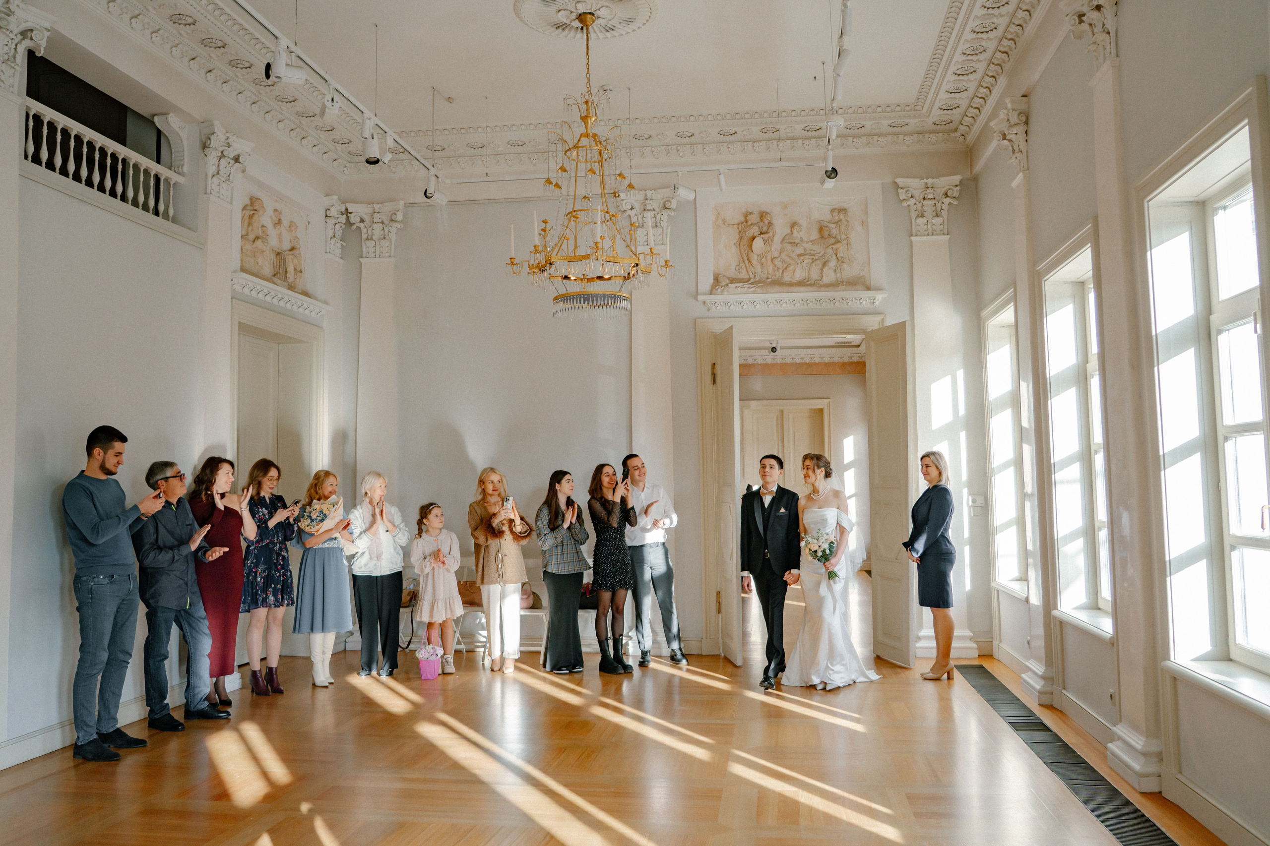 Свадебная фотосессия в Библиотеке читальне им. Пушкина