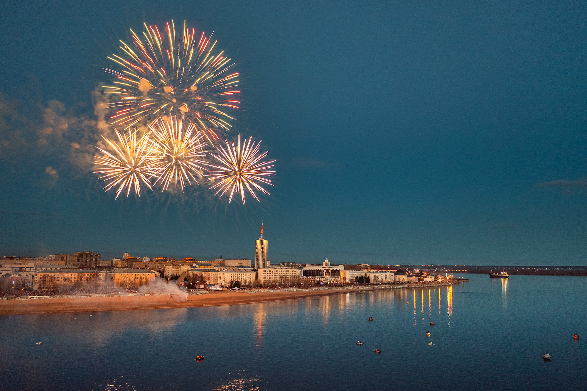 Город. Аэросъемка в Архангельске, Александр Ермолин