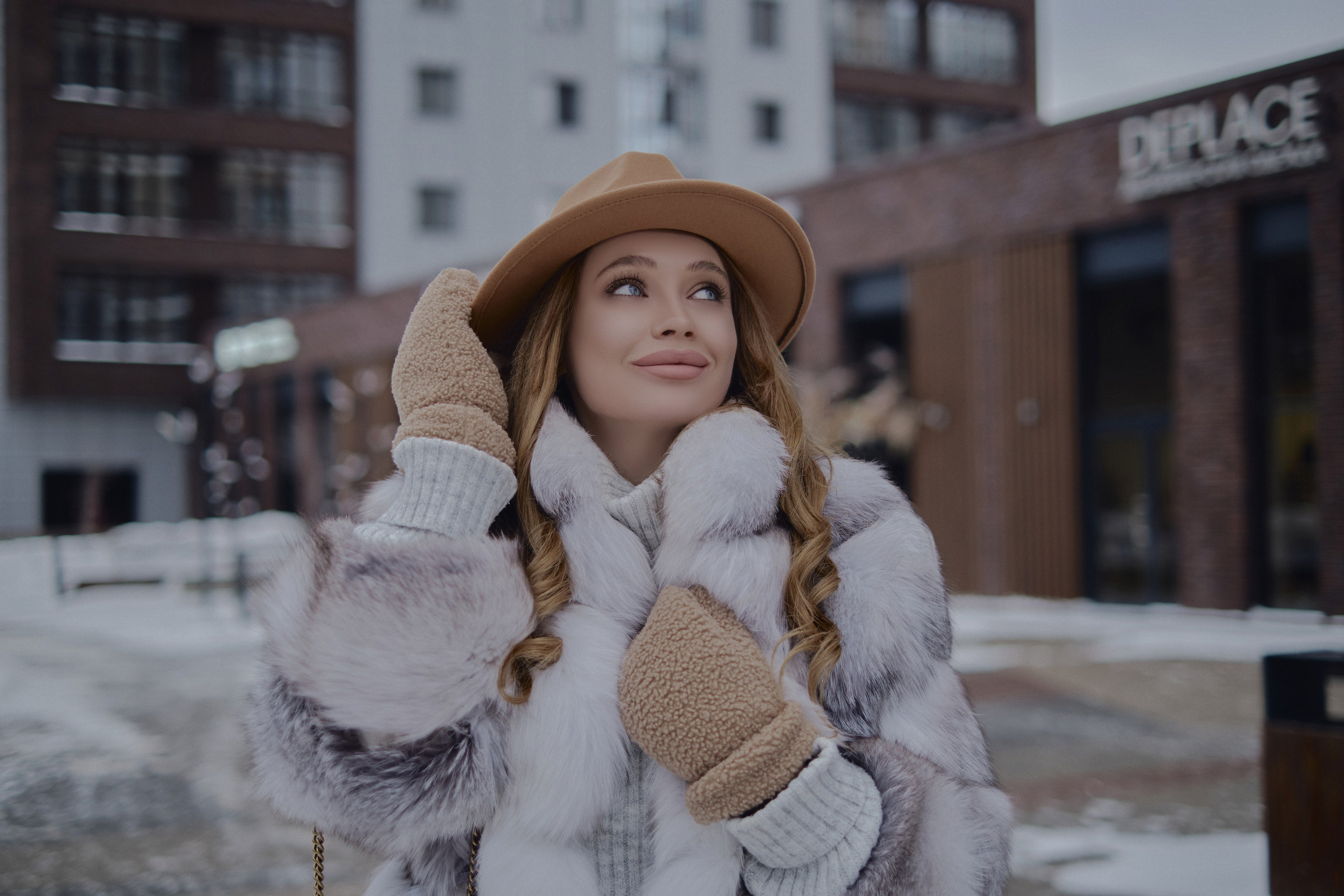 Новогодняя фотосессия Анастасии в городе. Свадебный фотограф Челябинск Кристина Кулецкая