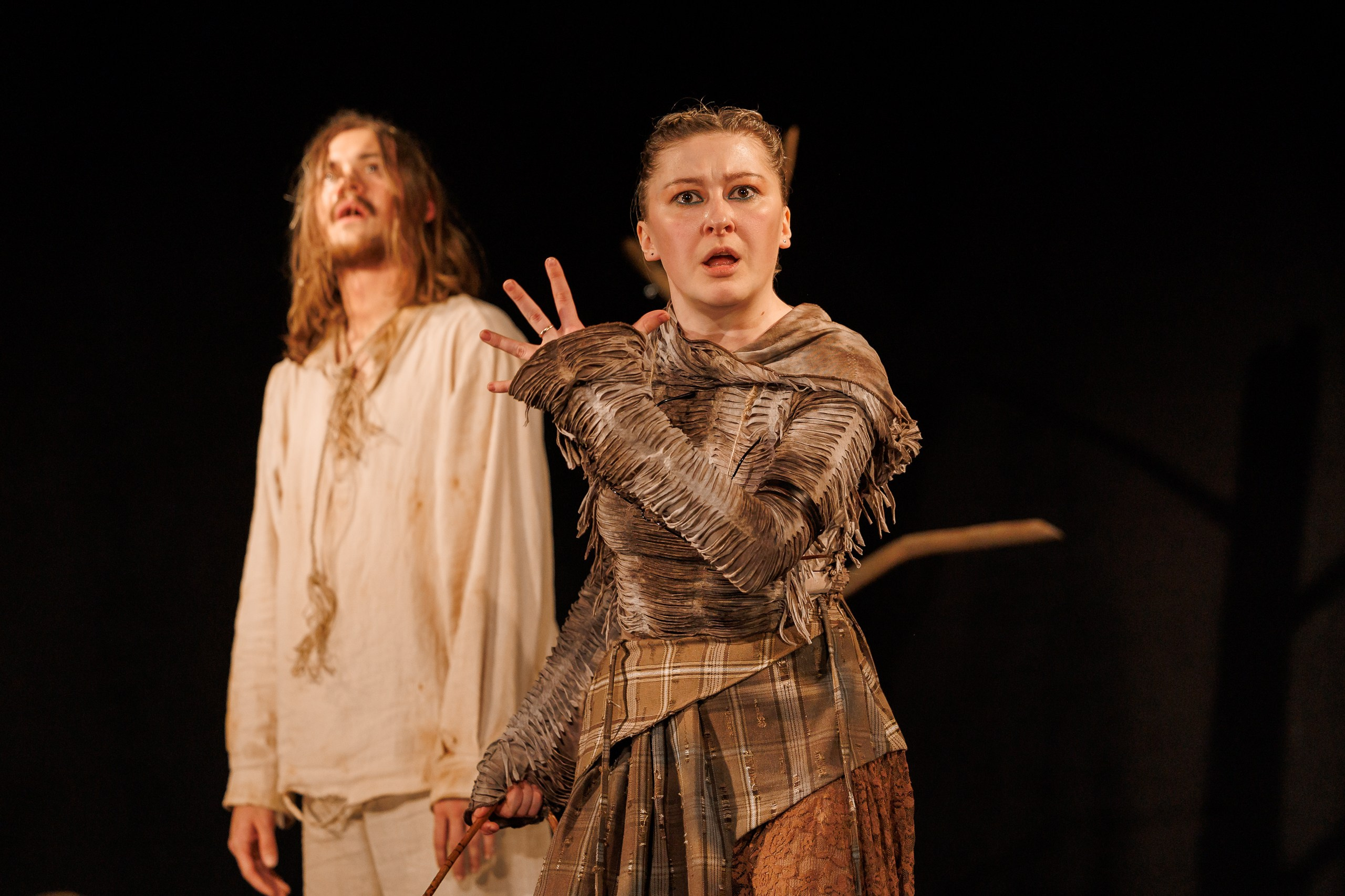 Спектакль «В ожидании Годо» от театра Д. Лица в СПб. Фотограф в Санкт-Петербурге — Сергей Петров