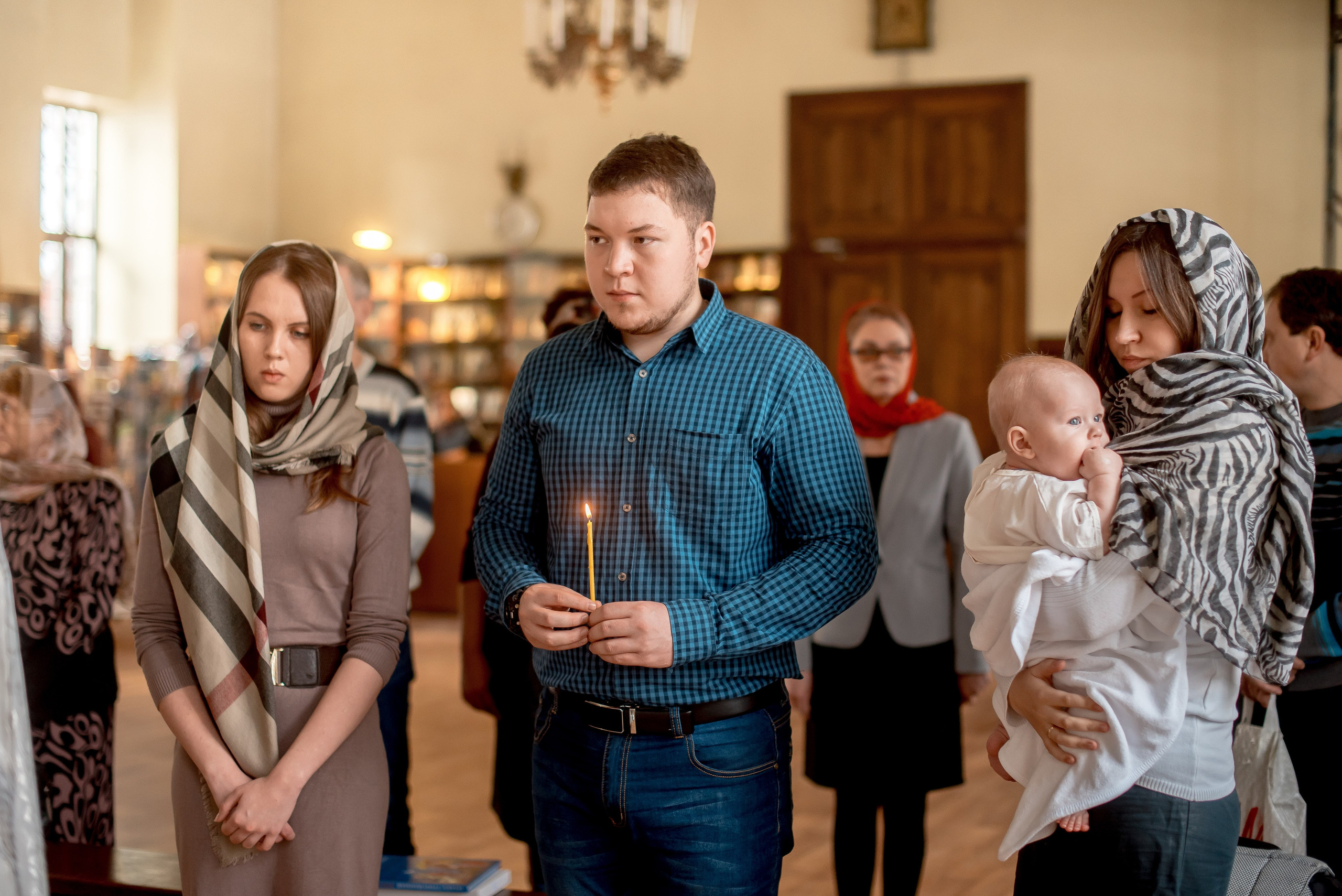 Крещение Максима. Фотограф Мария Стрелкова