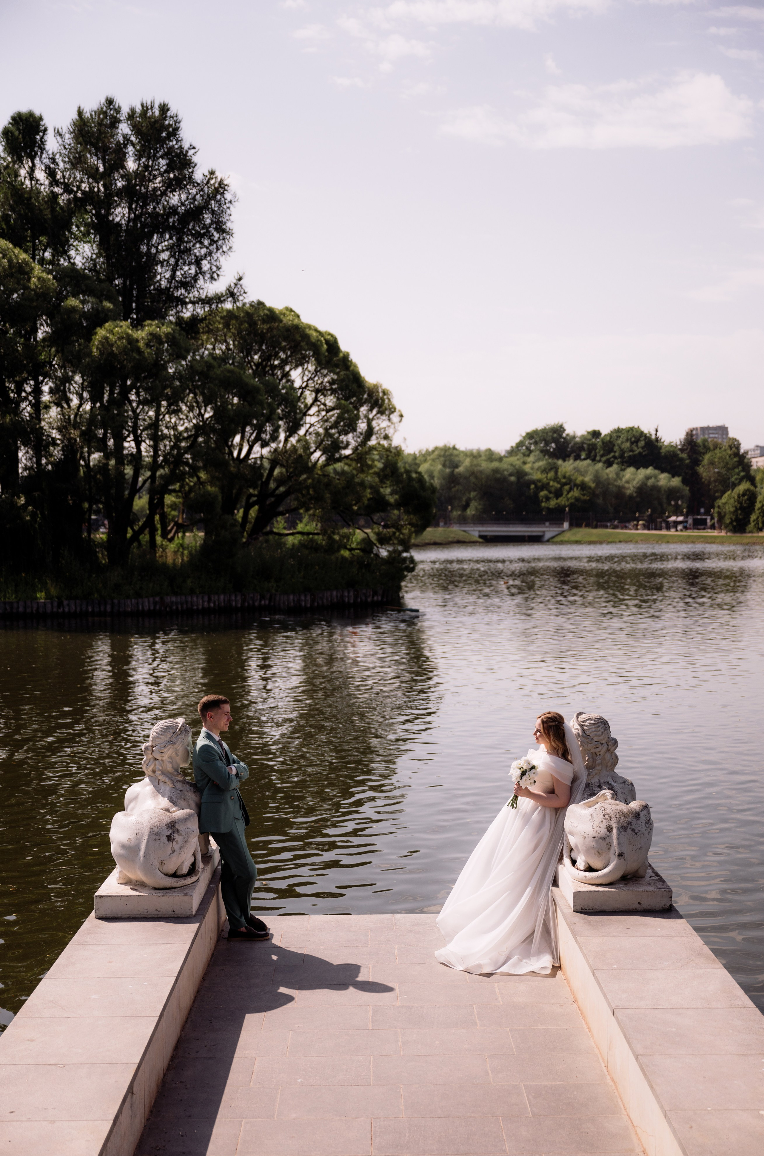 Свадебная прогулка в Царицино. Фотограф в Москве Алёна Степутенко