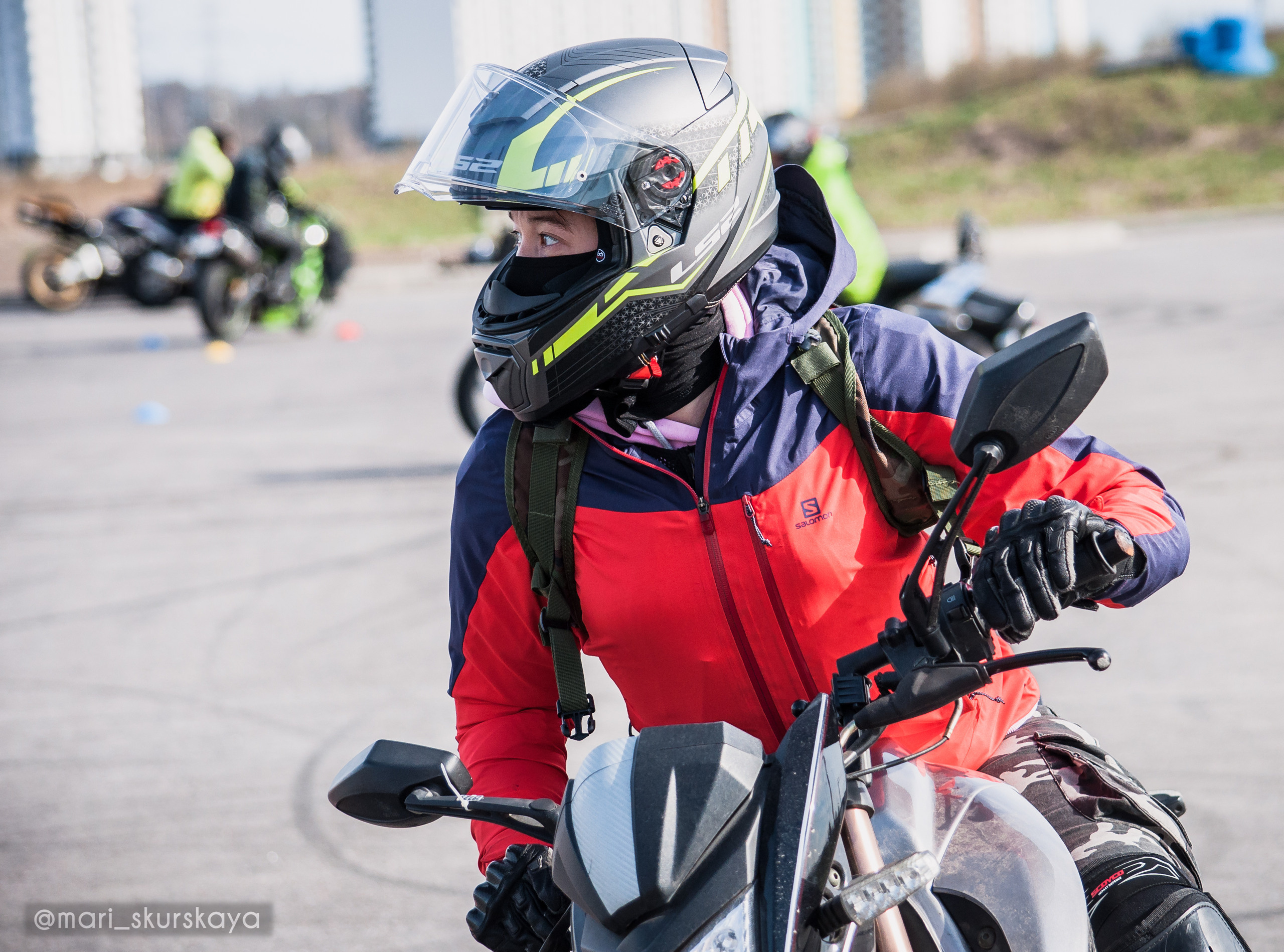 Мотошкола. Мотофотограф в Санкт-Петербурге Мария Скурская
