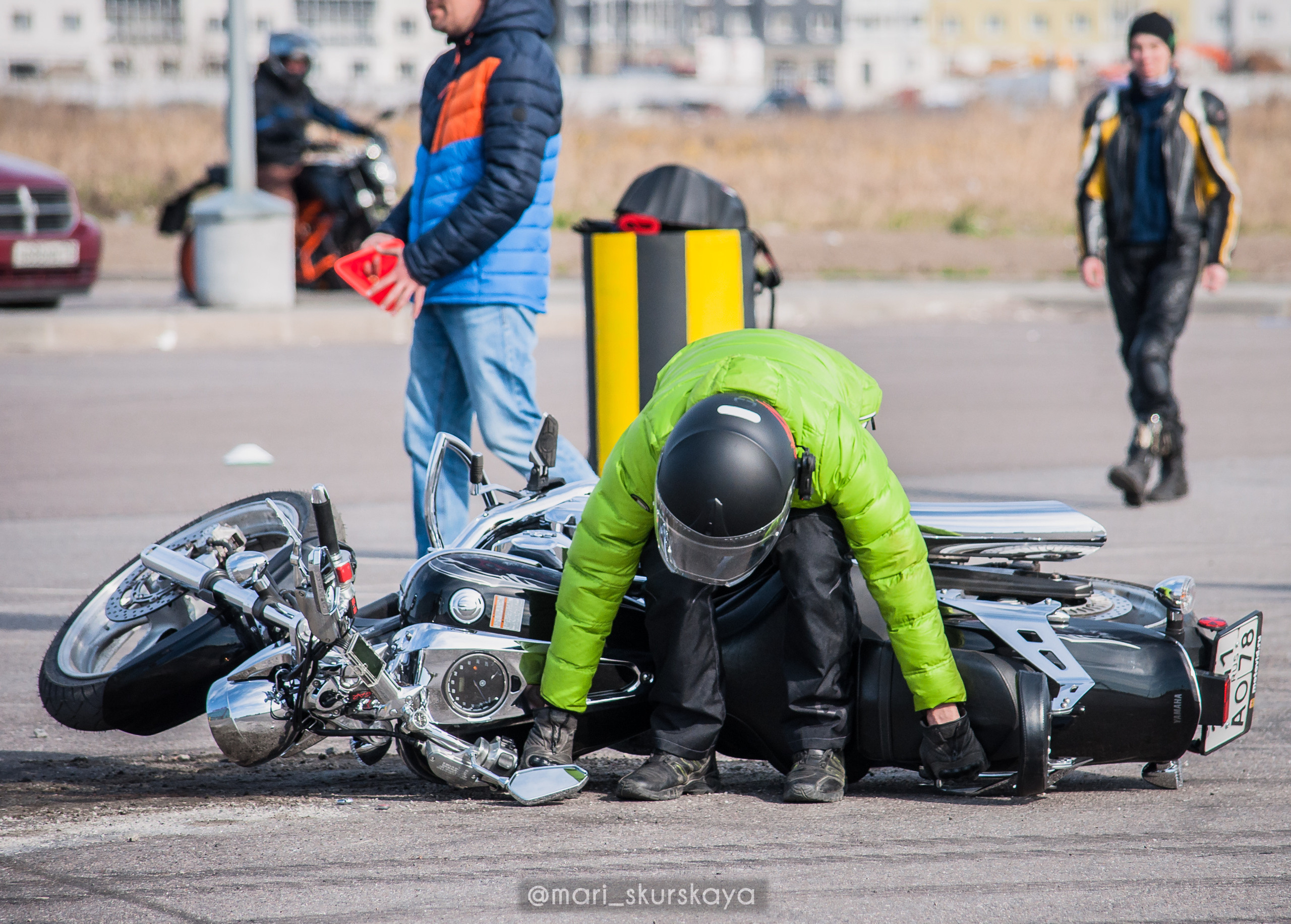 Мотошкола. Мотофотограф в Санкт-Петербурге Мария Скурская