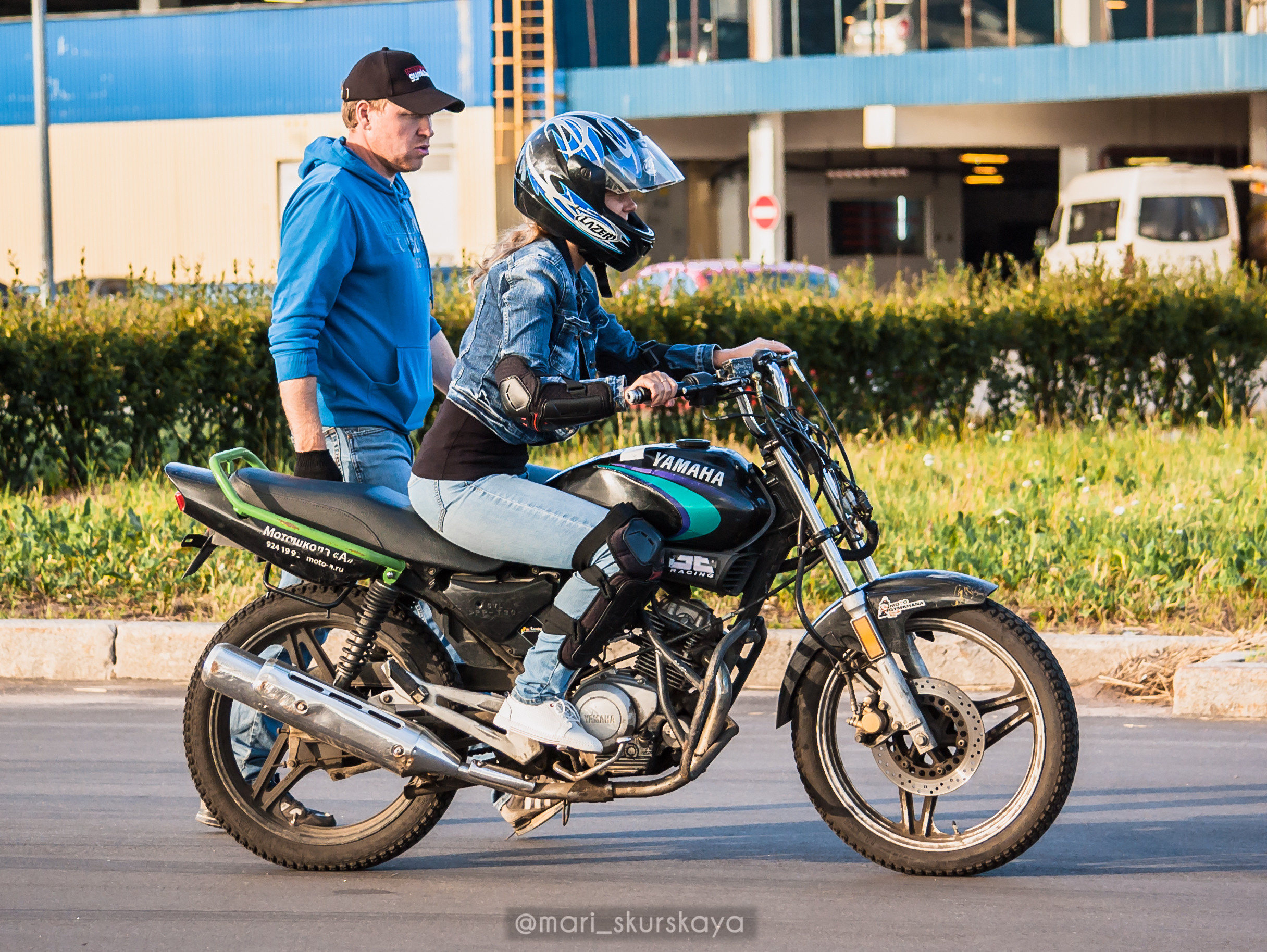 Мотошкола. Мотофотограф в Санкт-Петербурге Мария Скурская