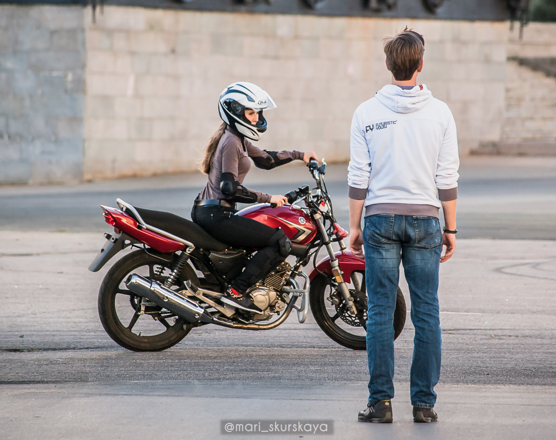 Мотошкола. Мотофотограф в Санкт-Петербурге Мария Скурская