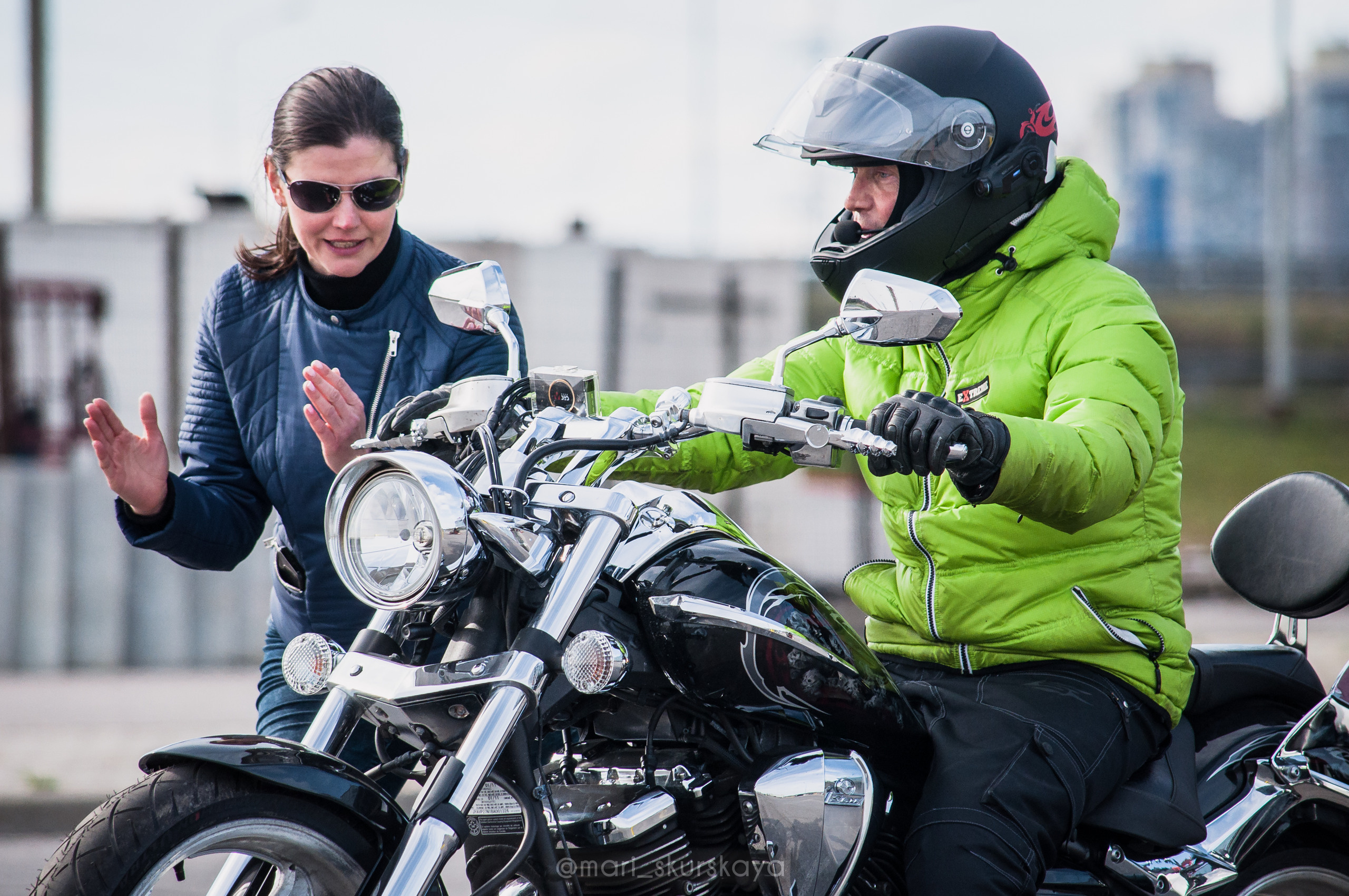 Мотошкола. Мотофотограф в Санкт-Петербурге Мария Скурская