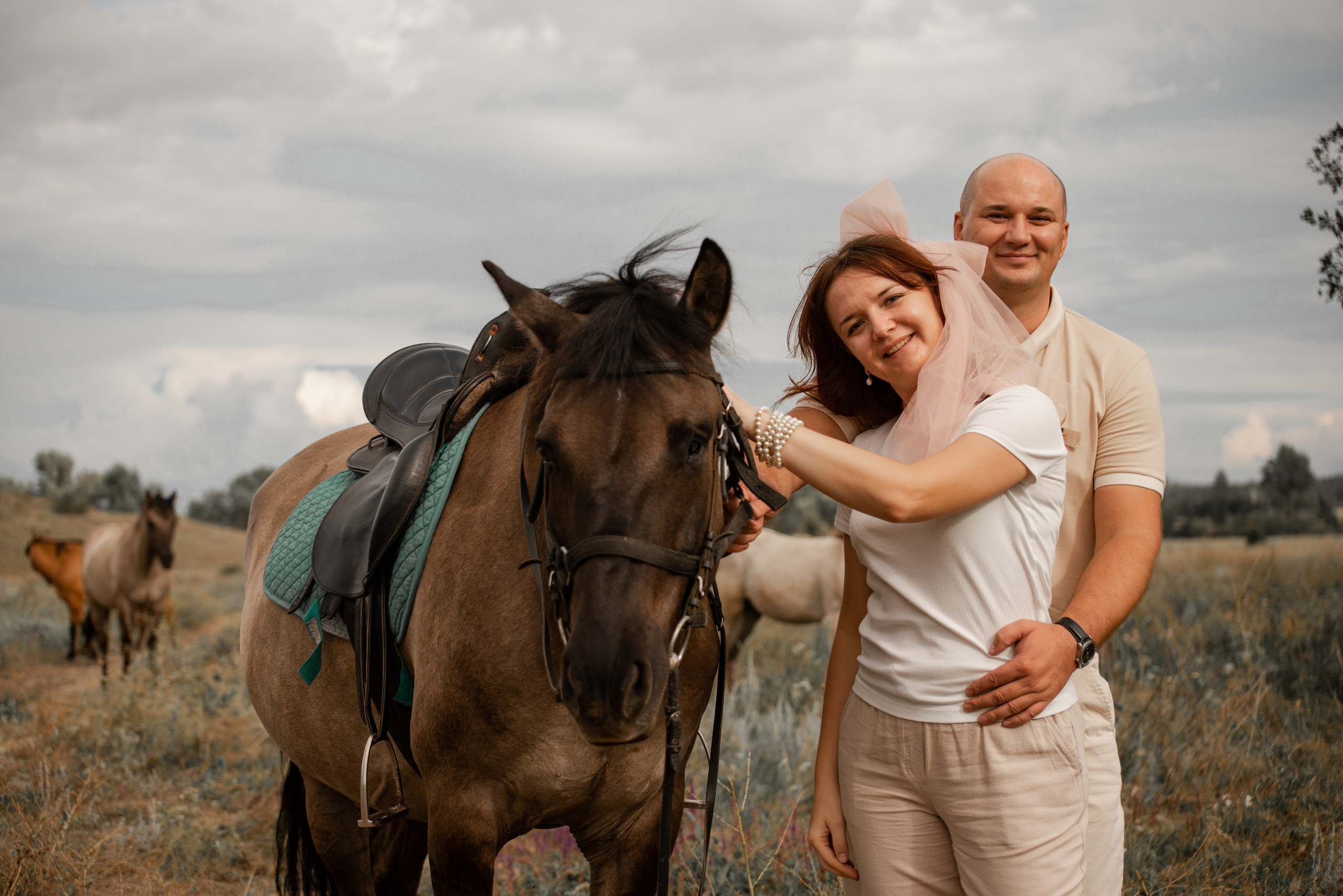 Юбилей Александра и Ирины с вятскими лошадьми. Конный фотограф в Саратове Юлия Иванова
