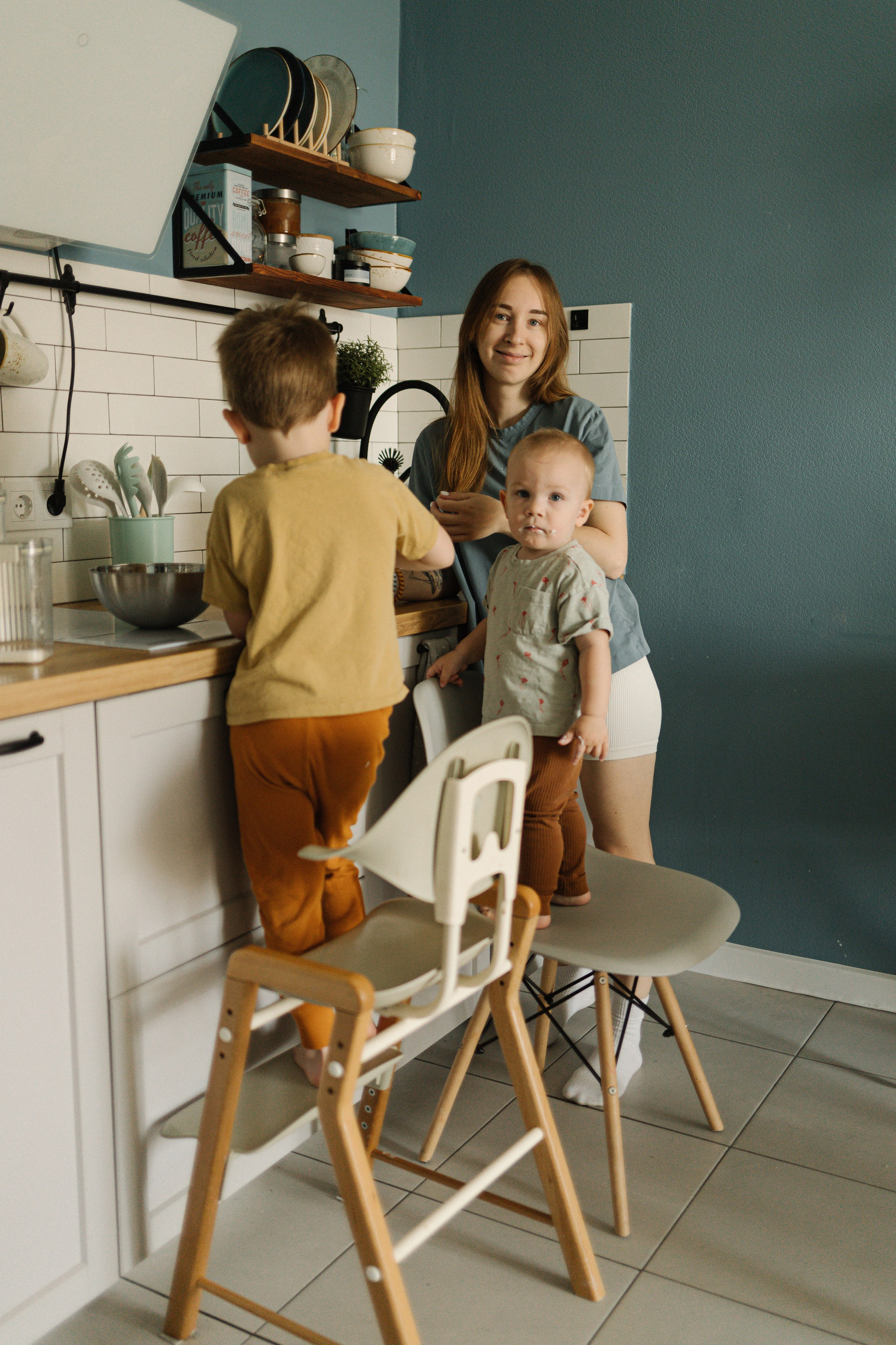 На завтраке!. Семейный фотограф Юлия Клишина