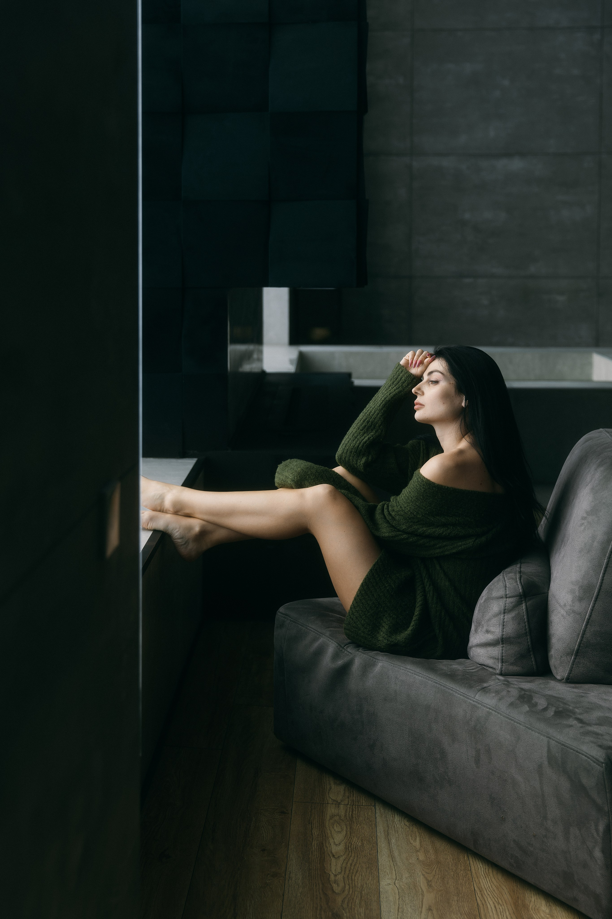 Яна — женский портрет в студии. Свадебный и портретный фотограф в Санкт-Петербурге Анна Демьянова