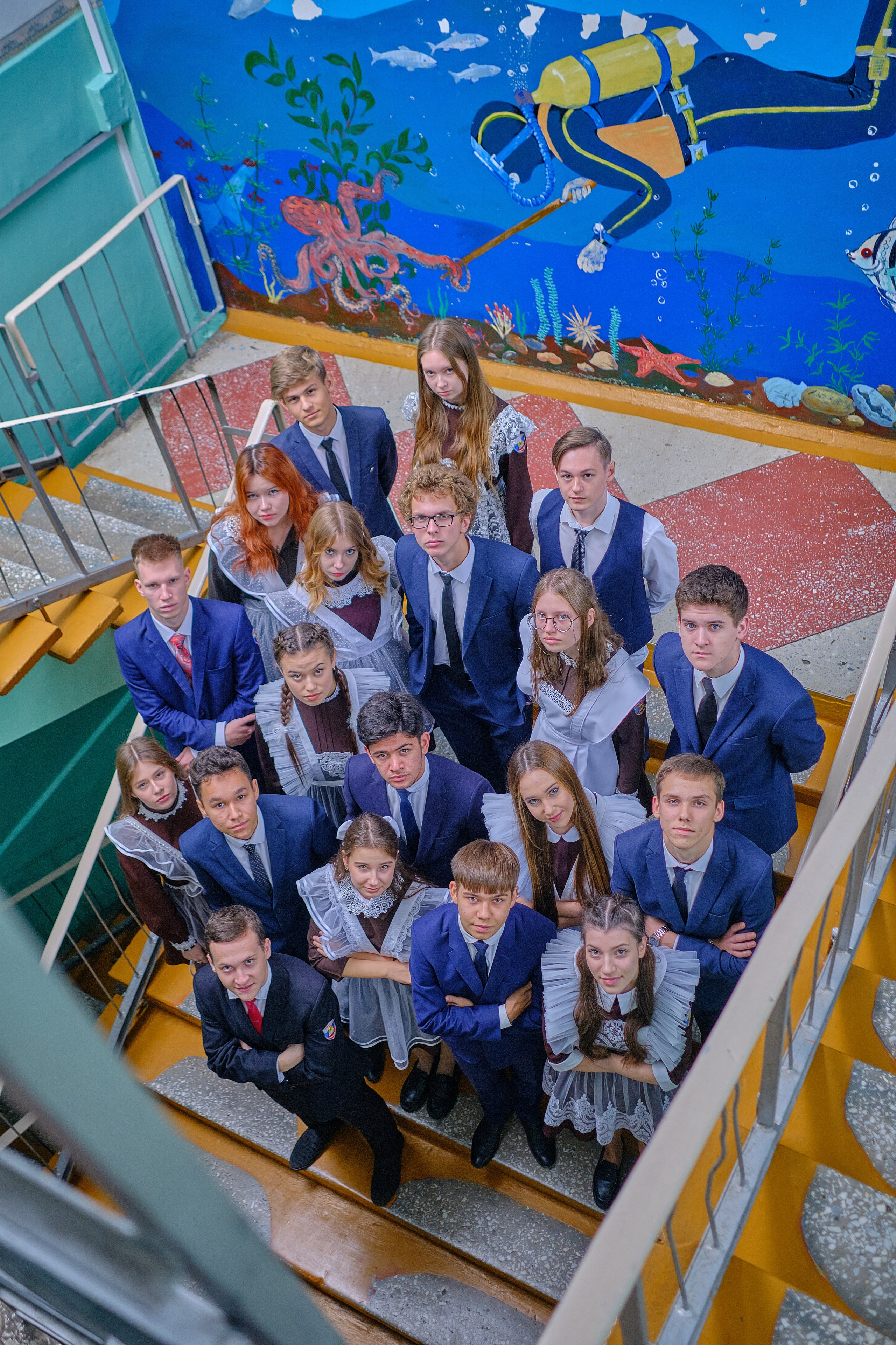 Старшая школа — Групповые фото