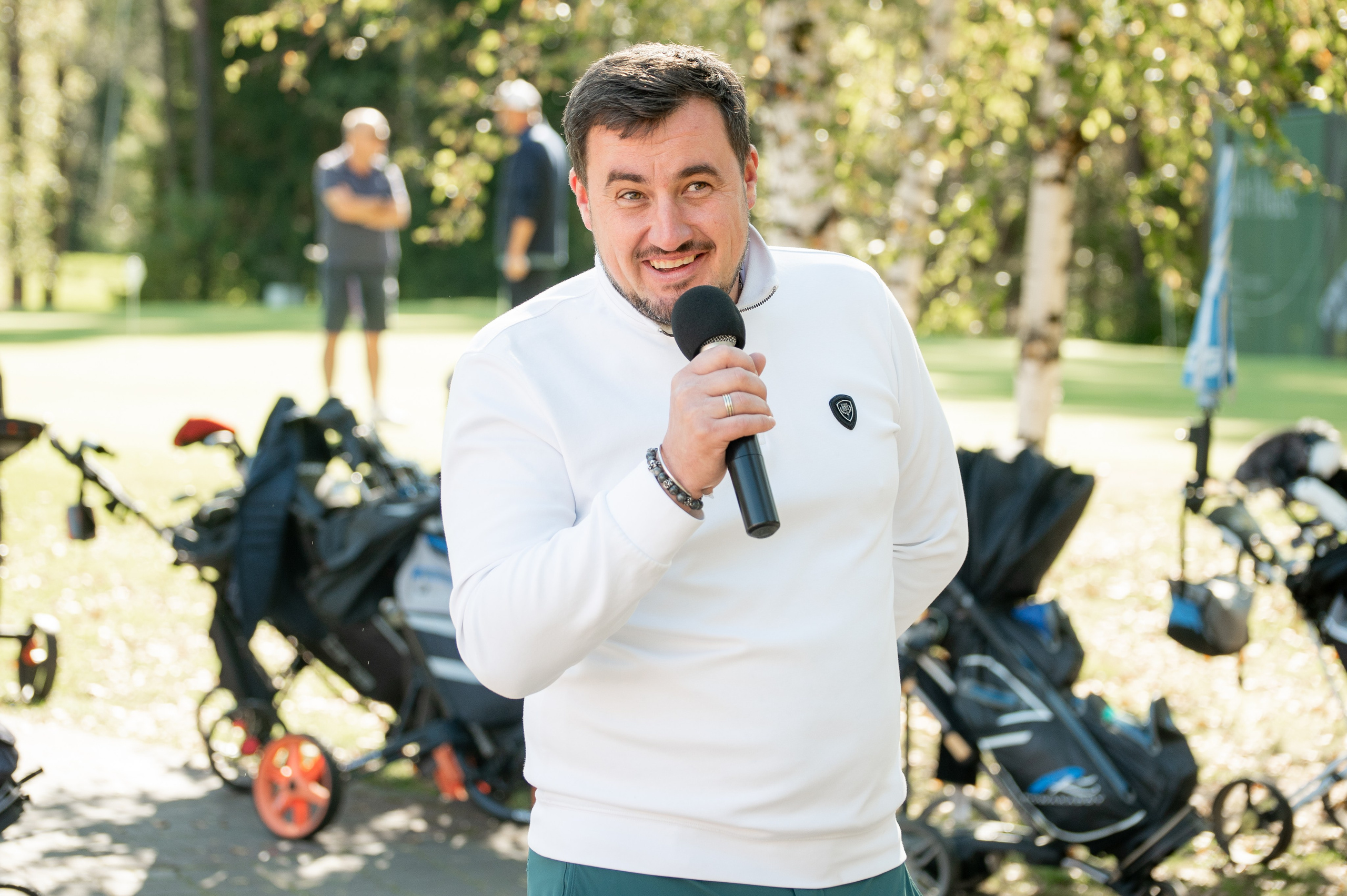 Турнир по гольфу. Профессиональный фотограф в Москве Александра Харламова