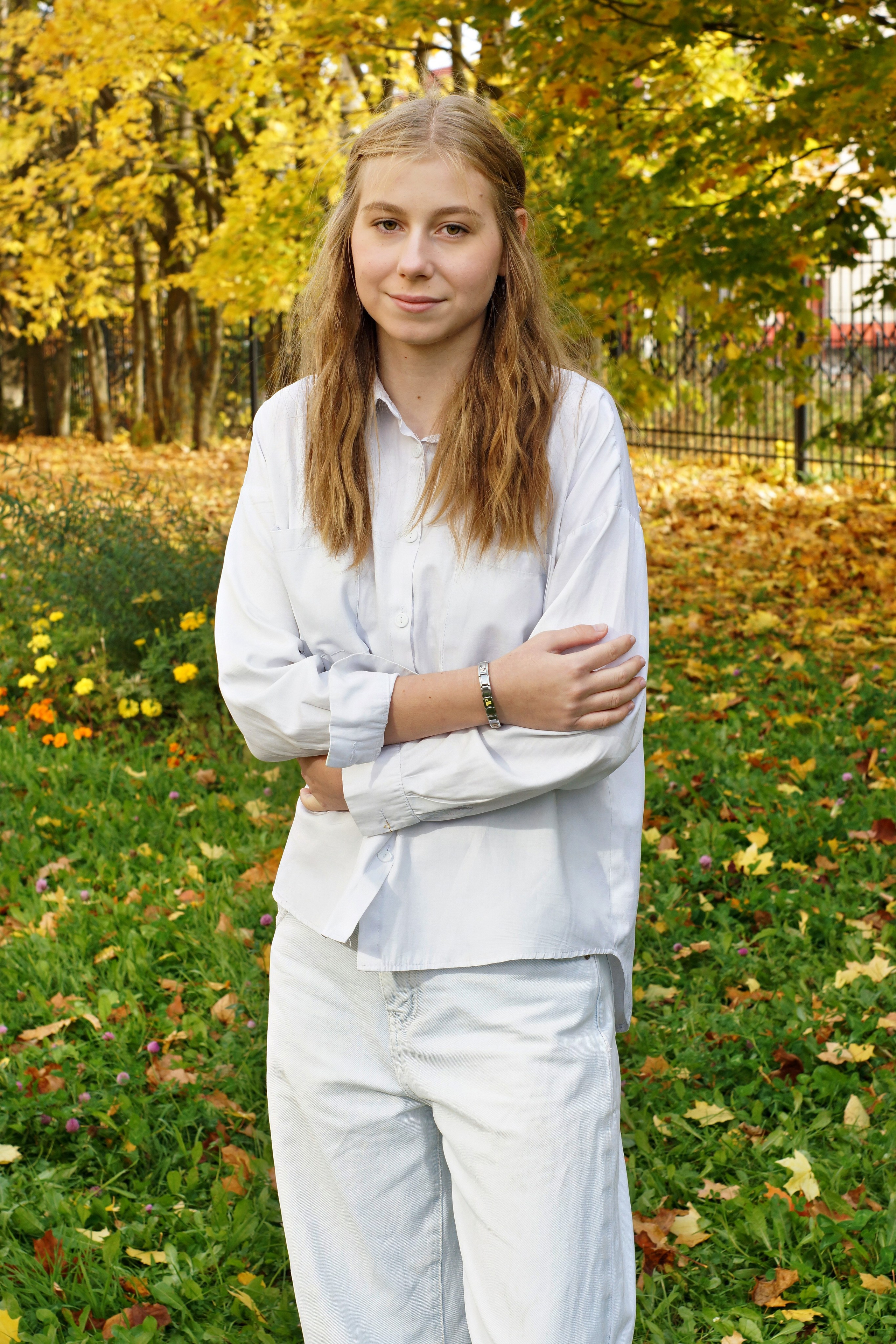 Осенняя фотосессия в школе г. Йошкар-Ола