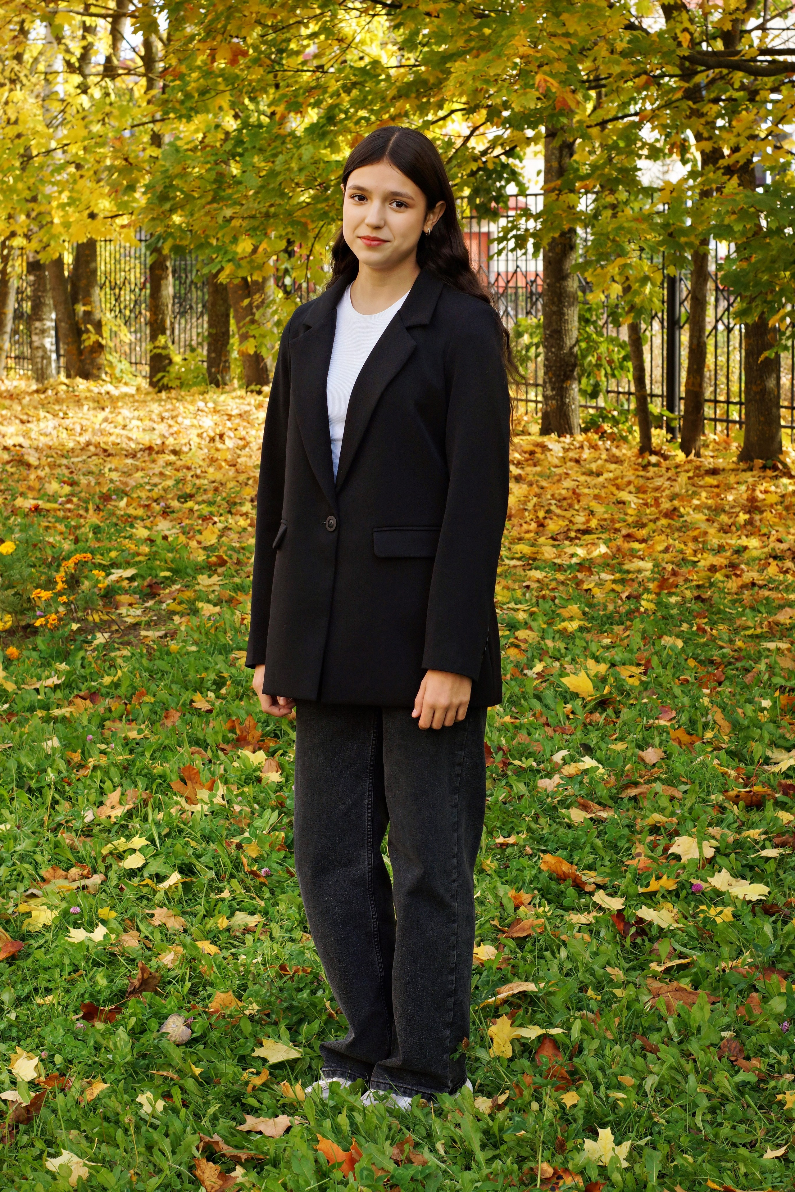 Осенняя фотосессия в школе г. Йошкар-Ола