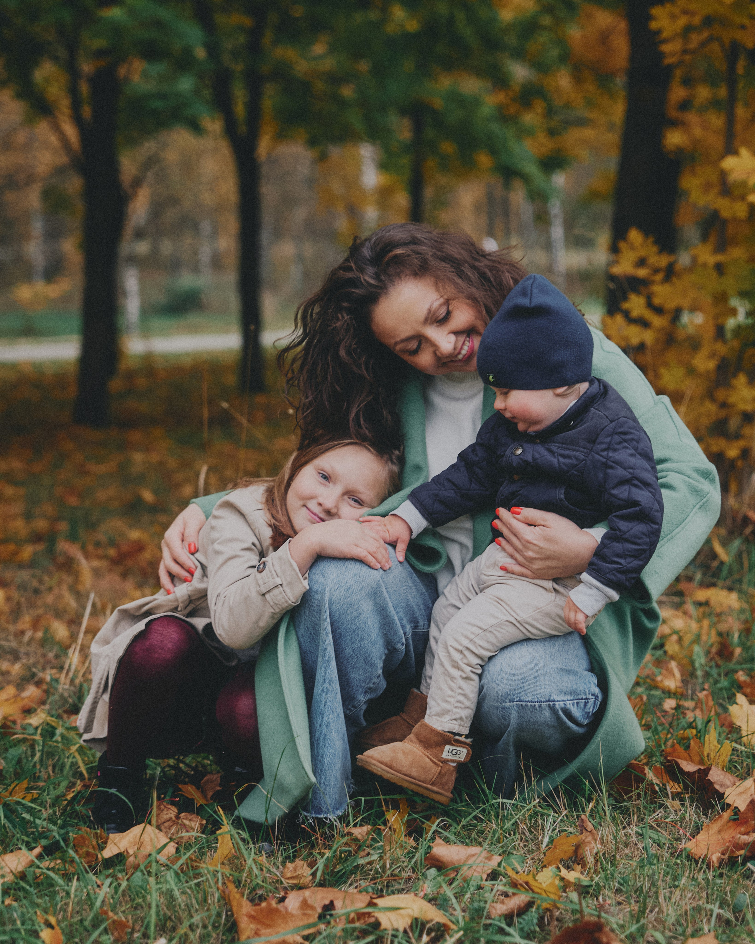 Денис, Юля, София и Миша. Портретный фотограф в Москве Ольга Крылова