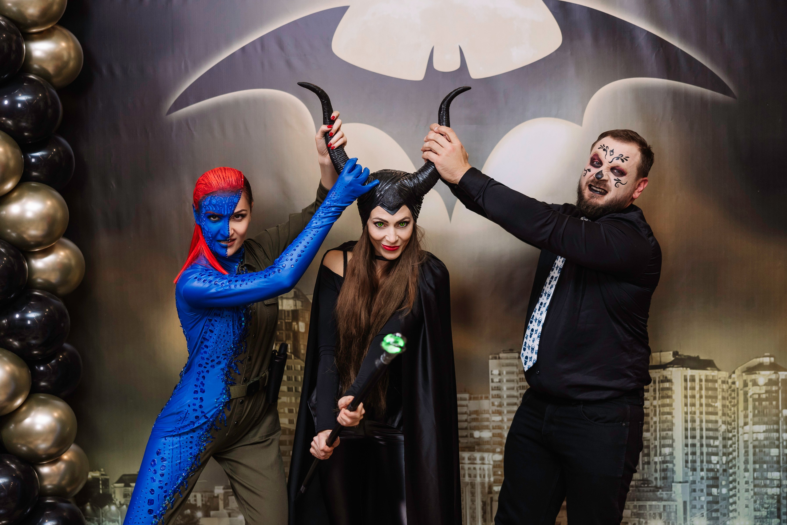 Фотограф Анна Крылова - портрет девушки в костюме Малефисенты