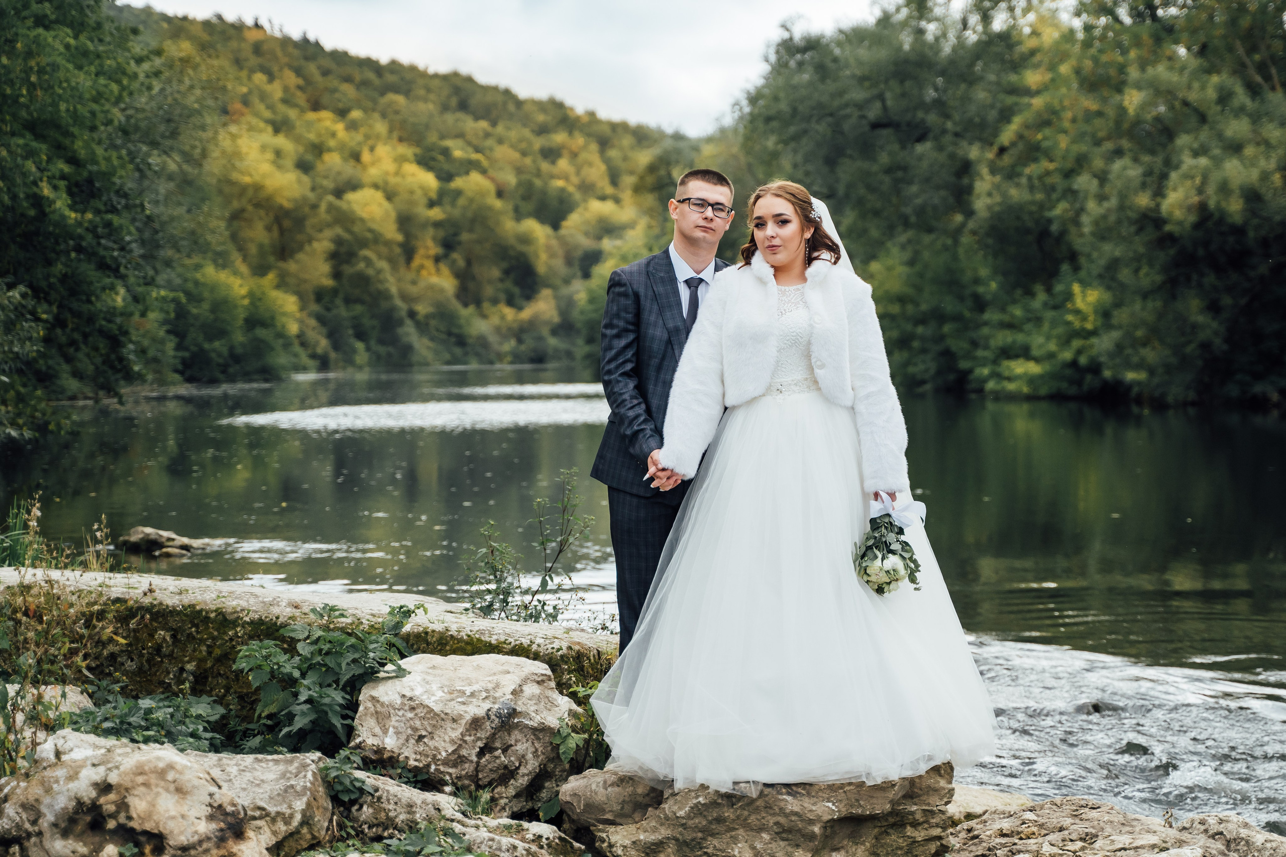 Николай и Ирина свадебная прогулка. Свадебный фотограф в Коломне, Воскресенске, Егорьевске Владимир Петров