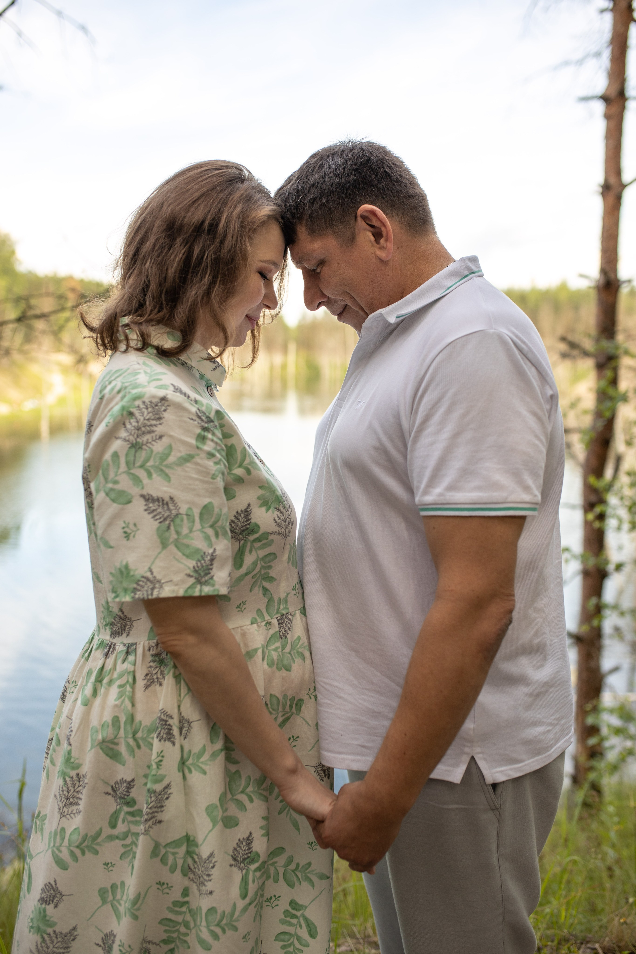 Фотосессия беременности на карьере. Фотограф в Железнодорожном и Балашихе