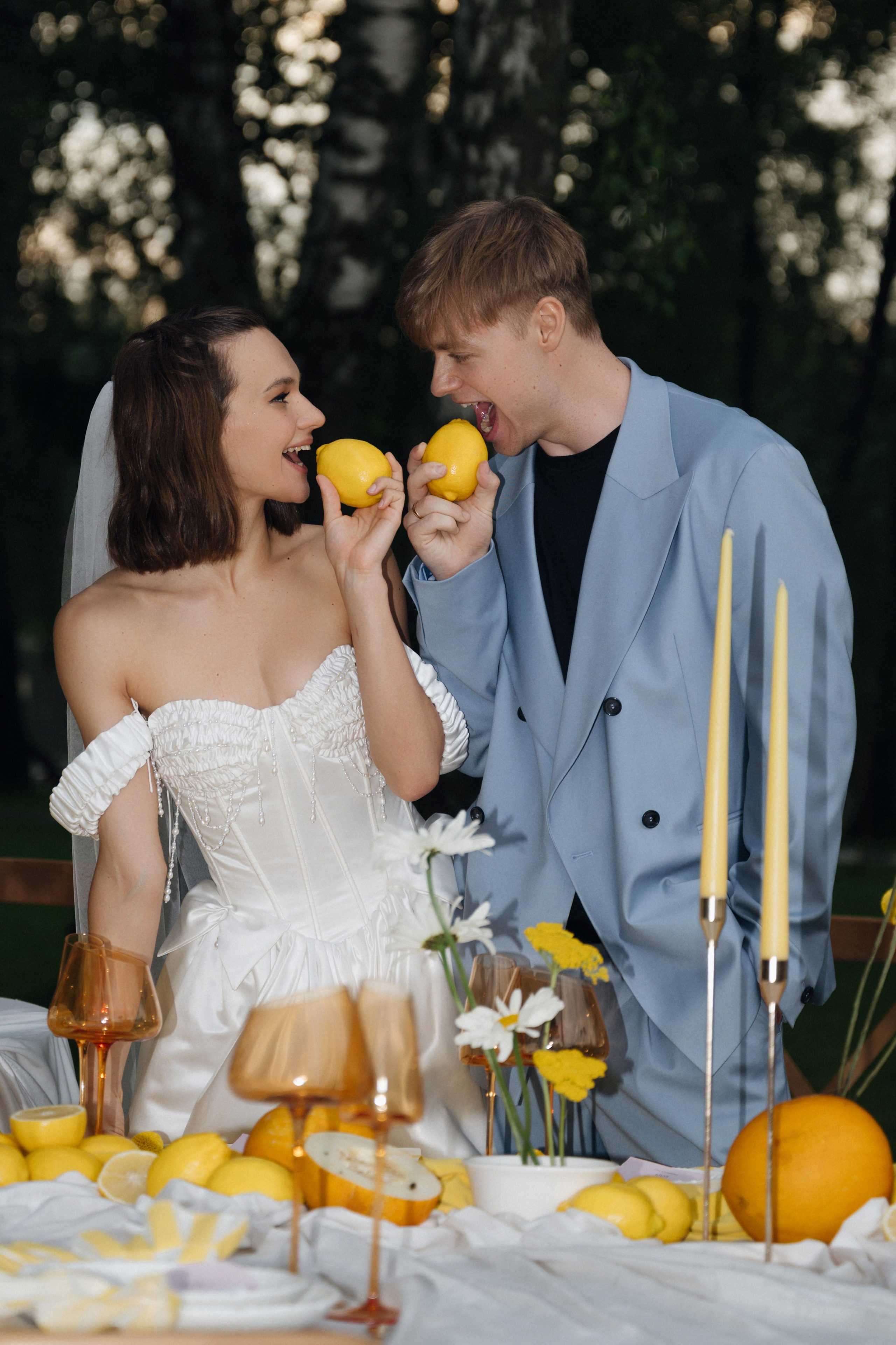 Лимонная свадьба. Свадебный фотограф в Москве Анастасия Колесникова