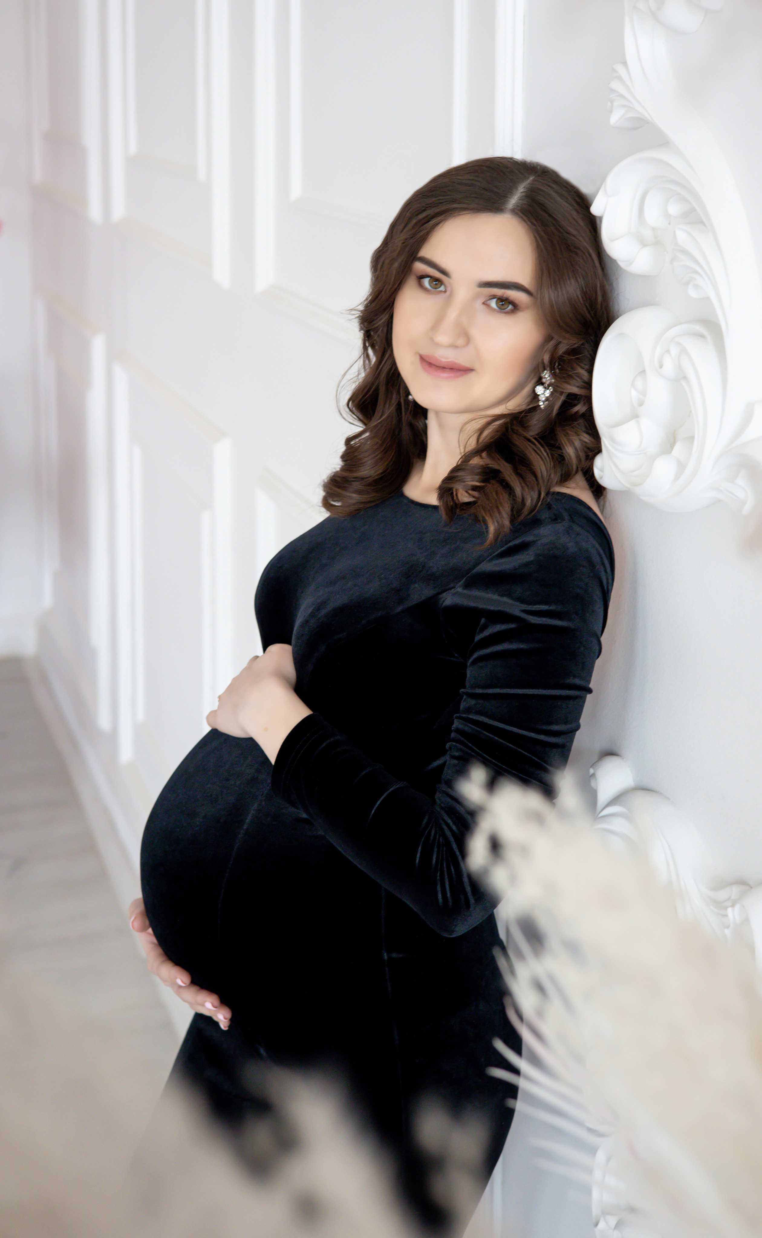 Черное бархатное платье на прокат в Казани. Профессиональный Фотограф в Казани Яна Забелина