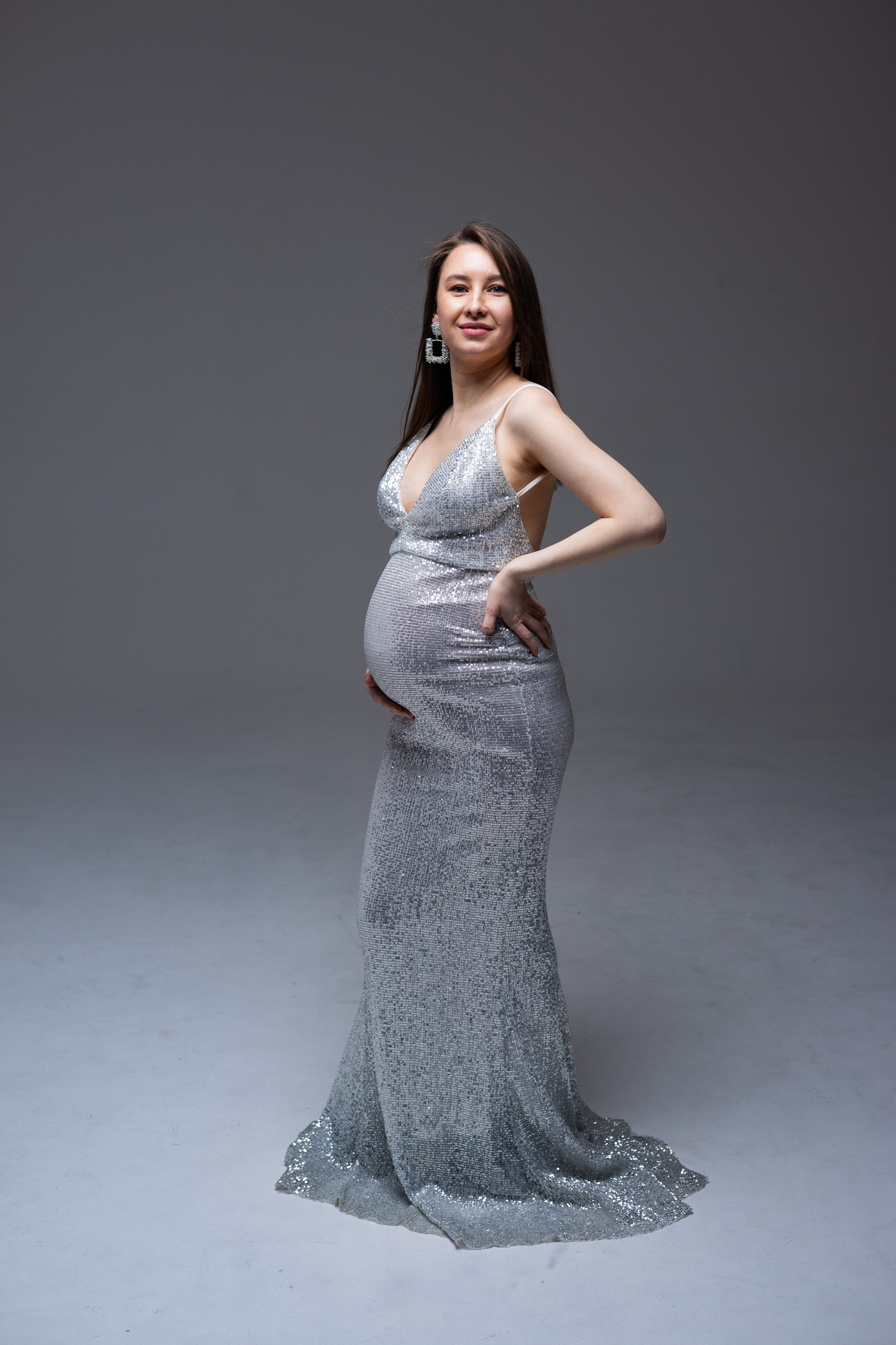 Серебристая рыбка в паетках на прокат в Казани. Профессиональный Фотограф в Казани Яна Забелина